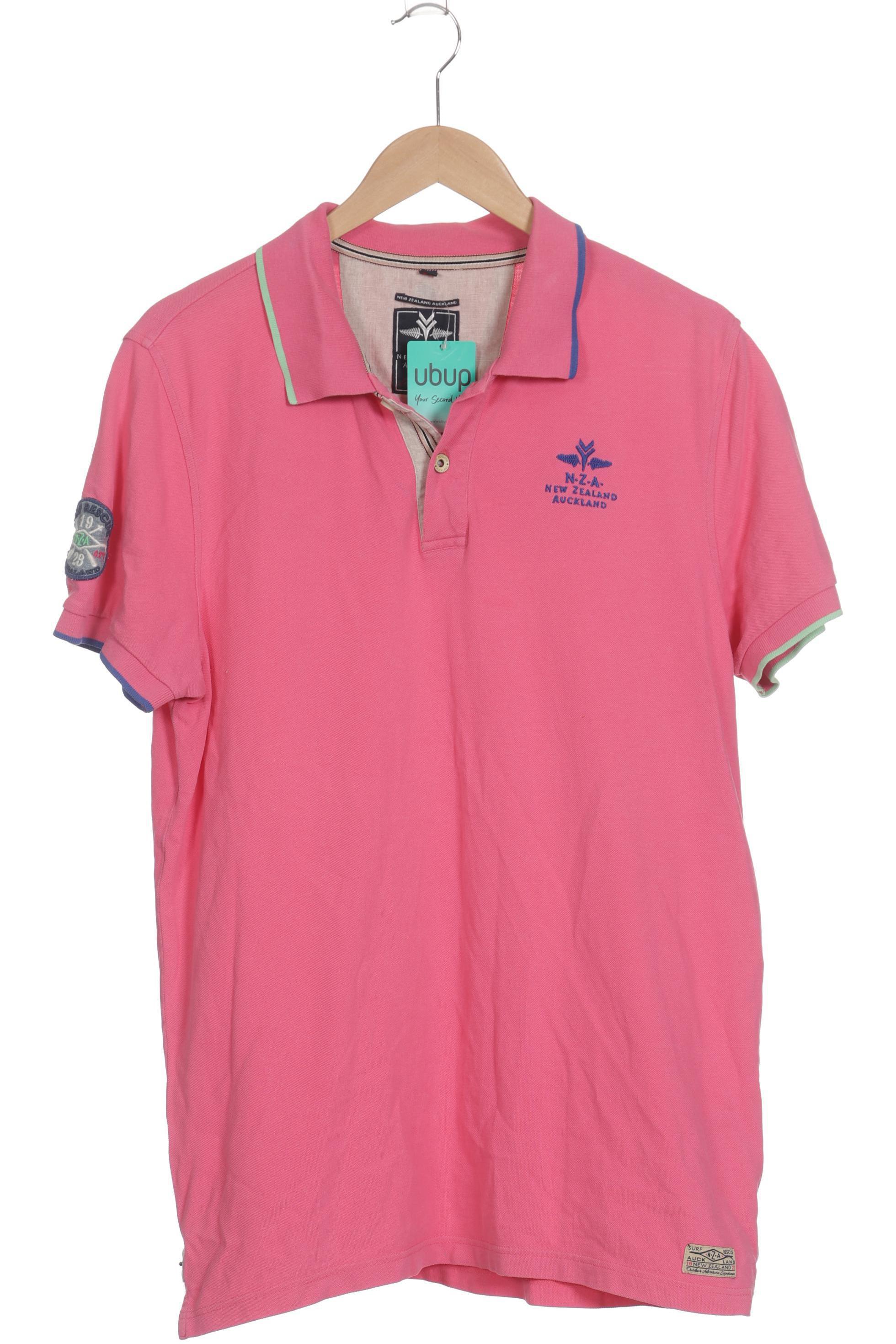 

NZA NEW Zealand Auckland Herren Poloshirt, pink, Gr.