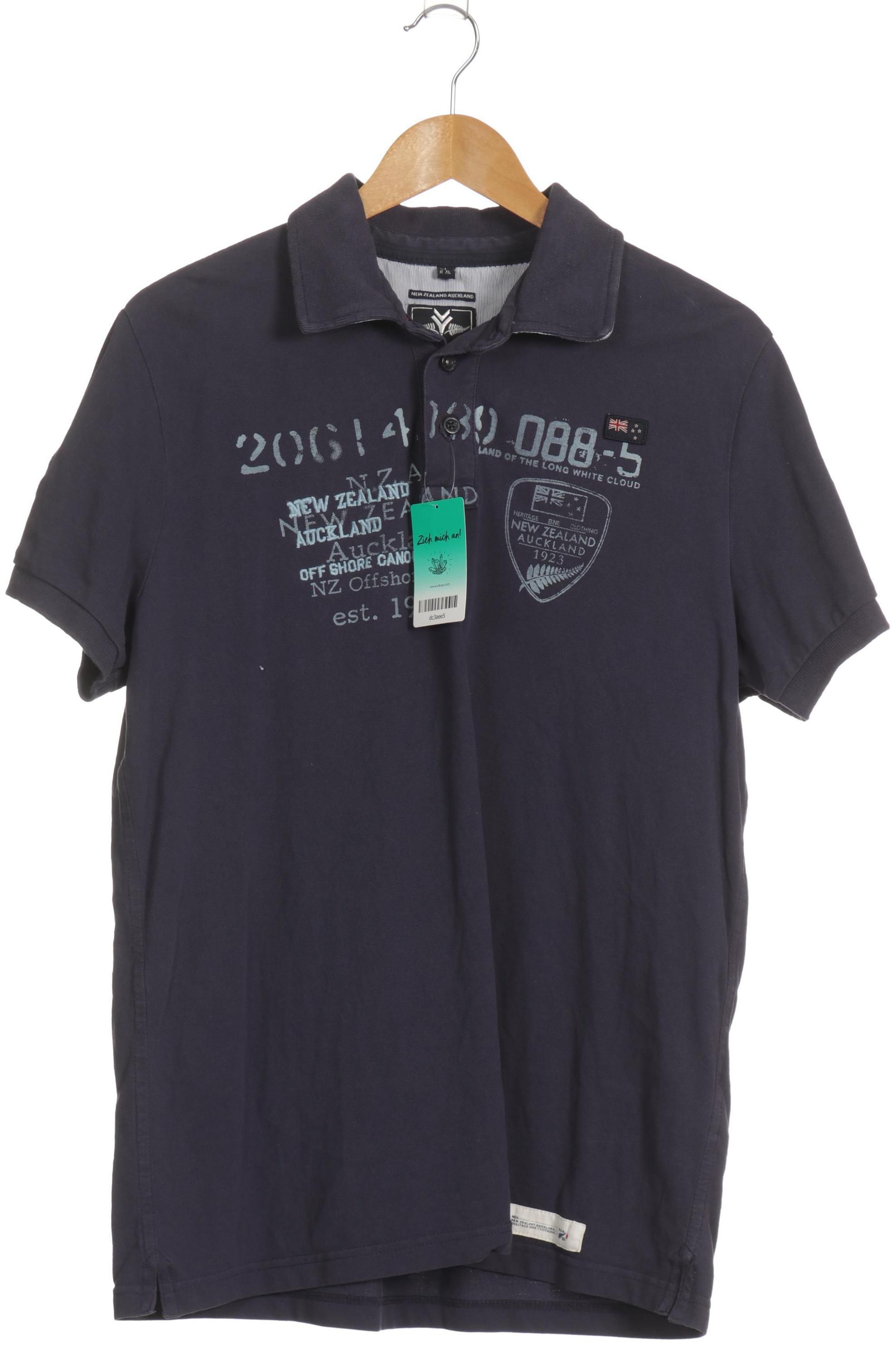 

NZA NEW Zealand Auckland Herren Poloshirt, blau, Gr.