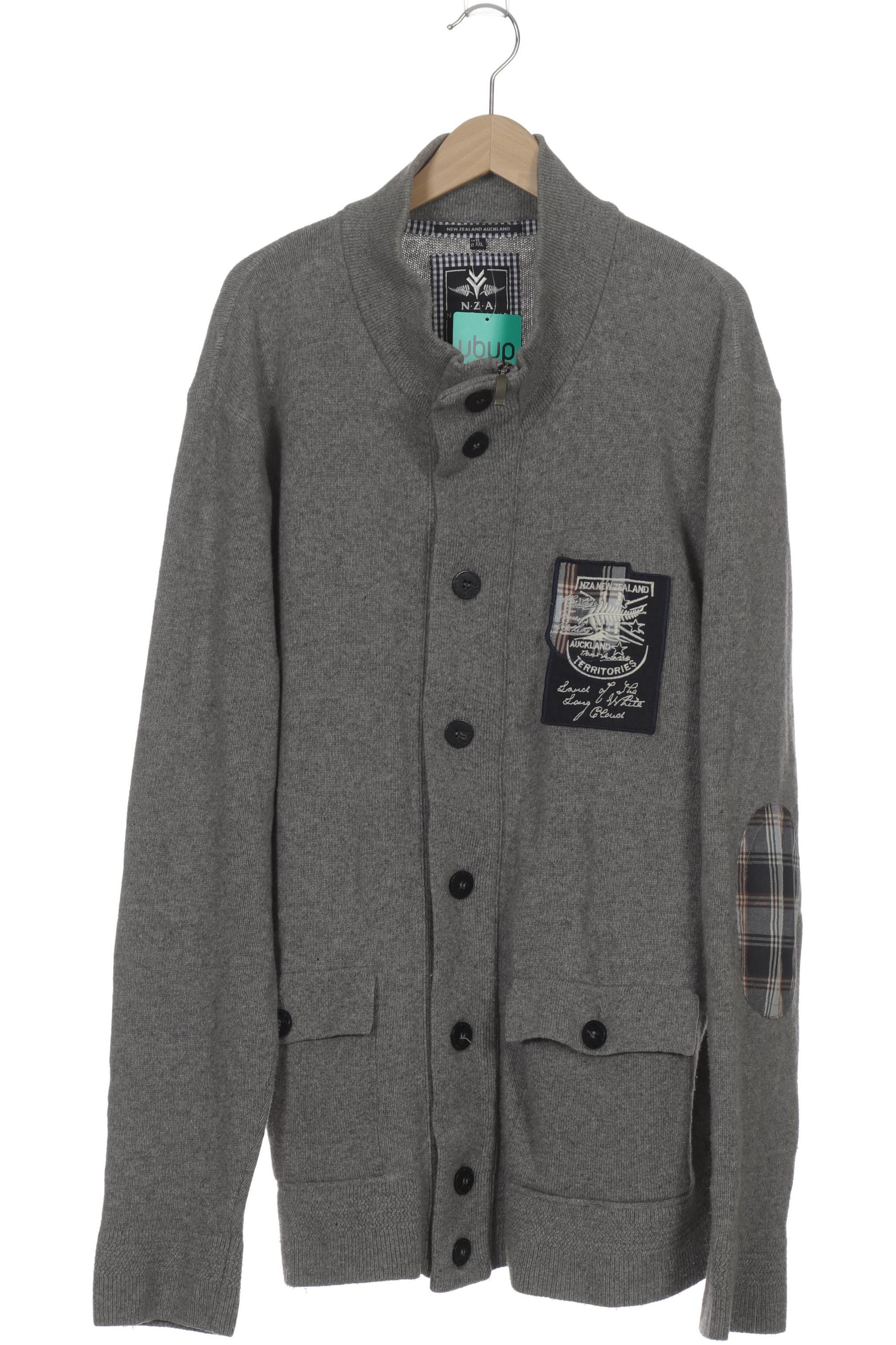 

NZA NEW Zealand Auckland Herren Strickjacke, grau, Gr.
