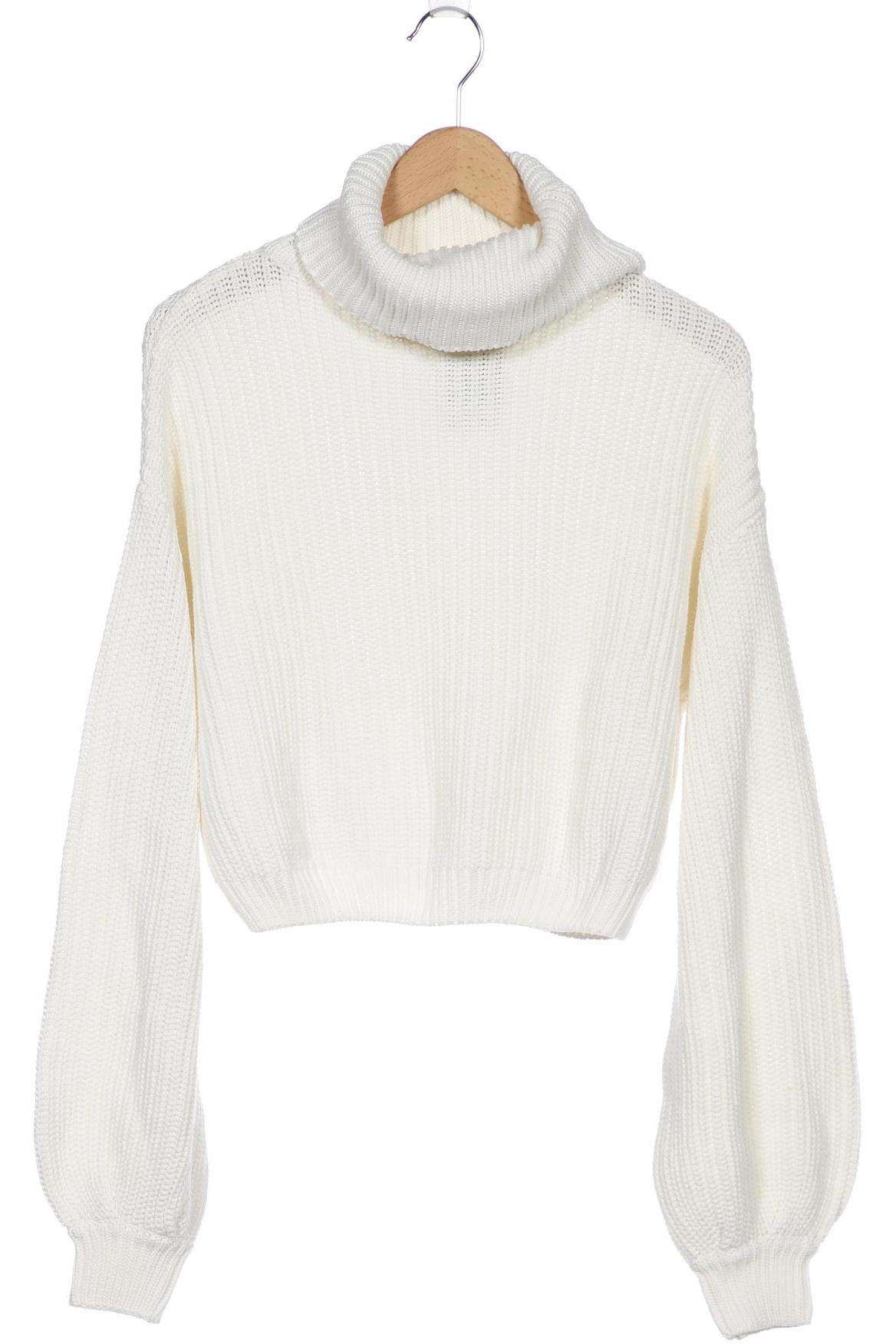 

NA-KD Damen Pullover, weiß
