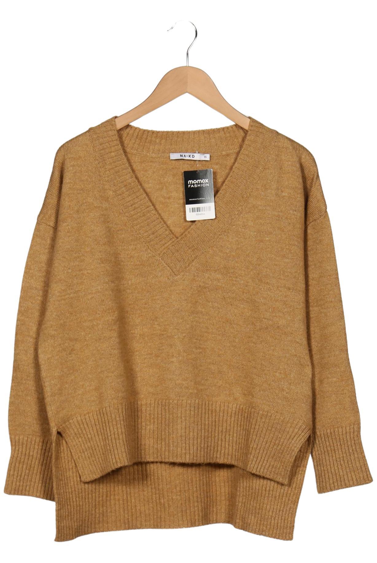 

Na-Kd Damen Pullover, braun, Gr. 34