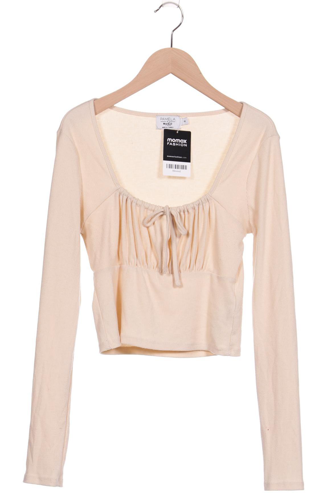

NA-KD Damen Langarmshirt, beige
