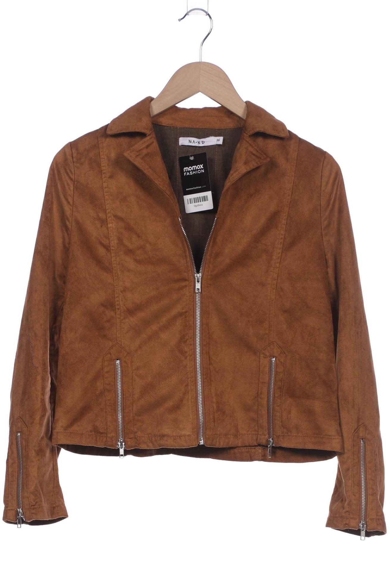 

Na-Kd Damen Jacke, braun, Gr. 36