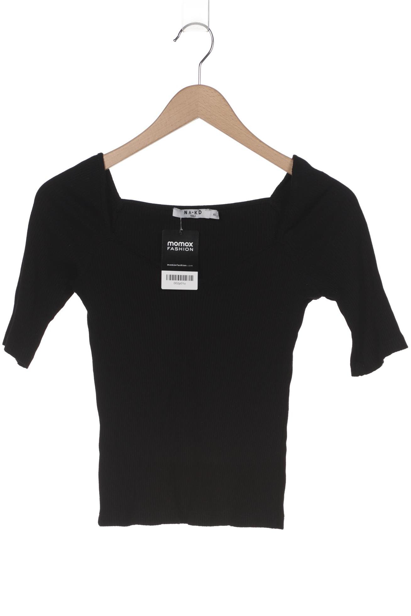 

Na-Kd Damen Langarmshirt, schwarz, Gr. 34