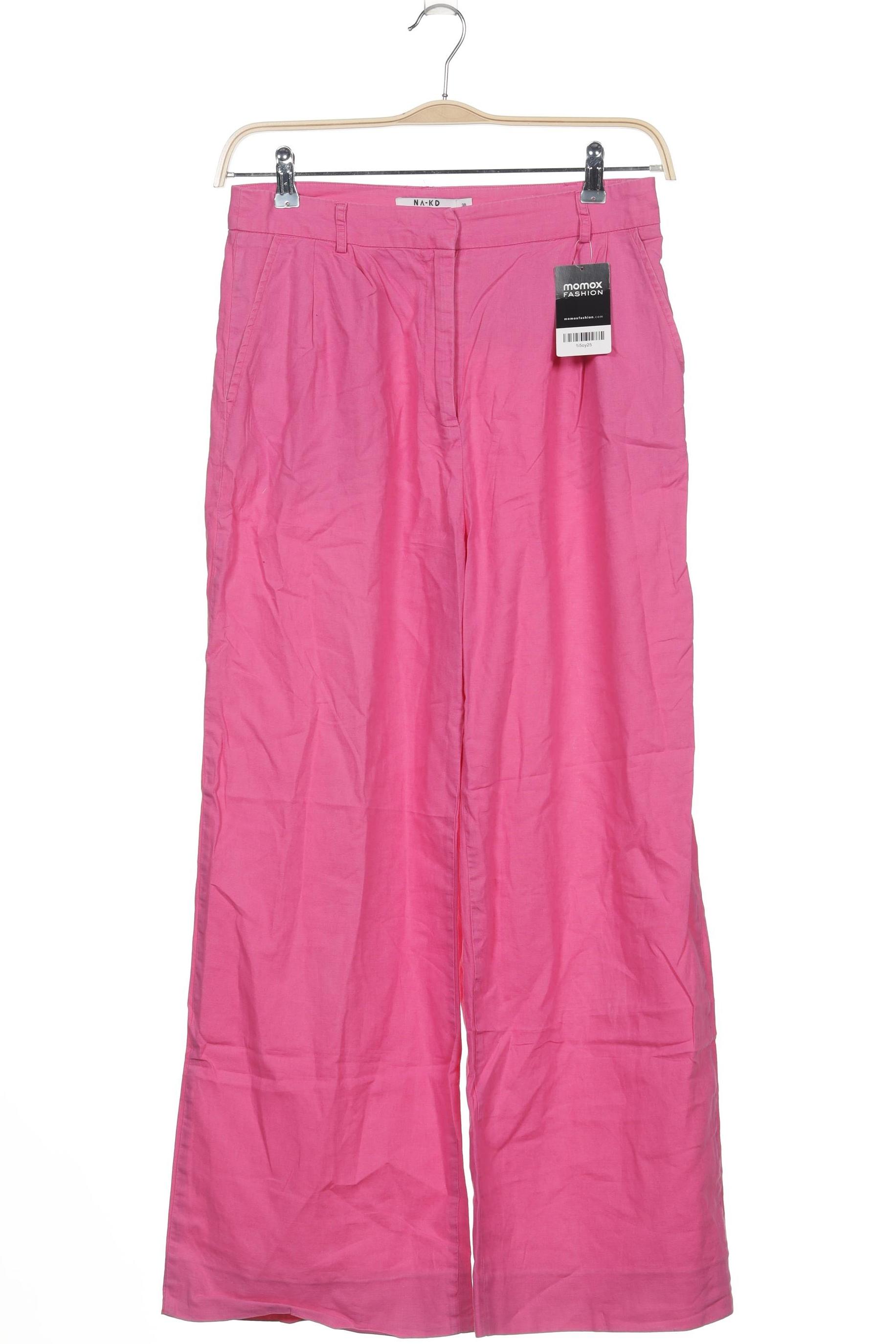 

Na-Kd Damen Stoffhose, pink, Gr. 38