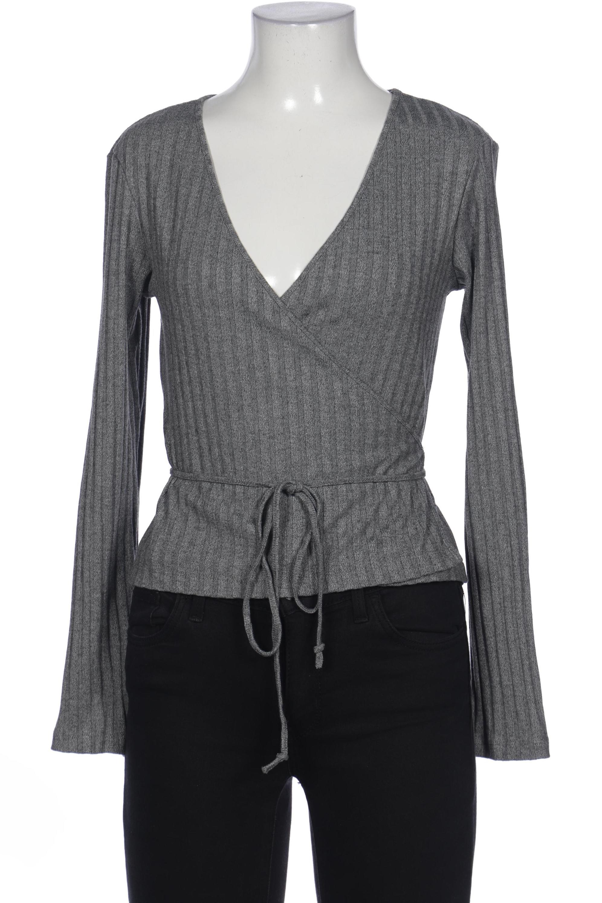 

NA-KD Damen Strickjacke, grau