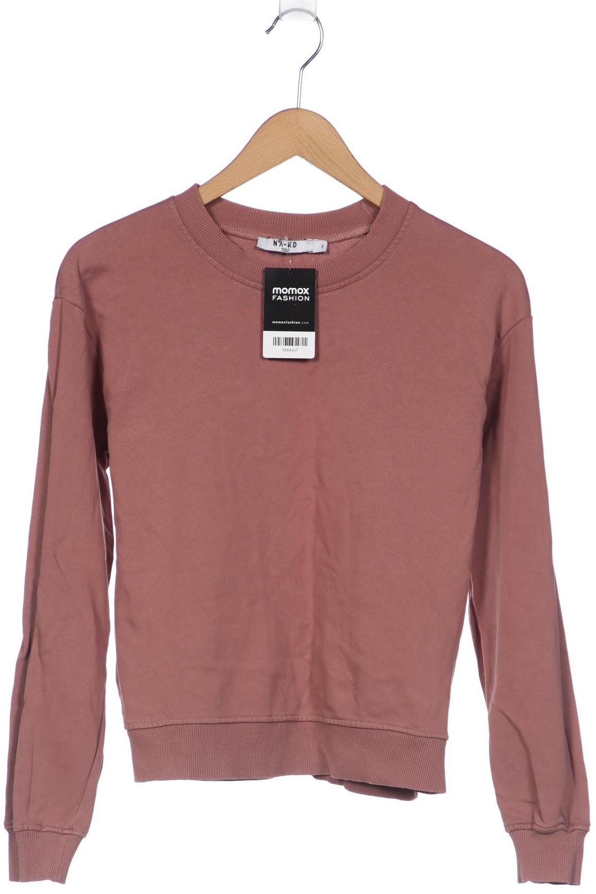 

NA-KD Damen Sweatshirt, pink