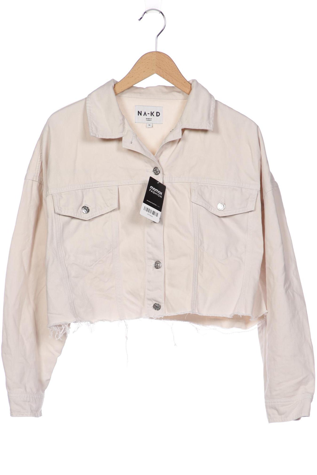 

NA-KD Damen Jacke, beige