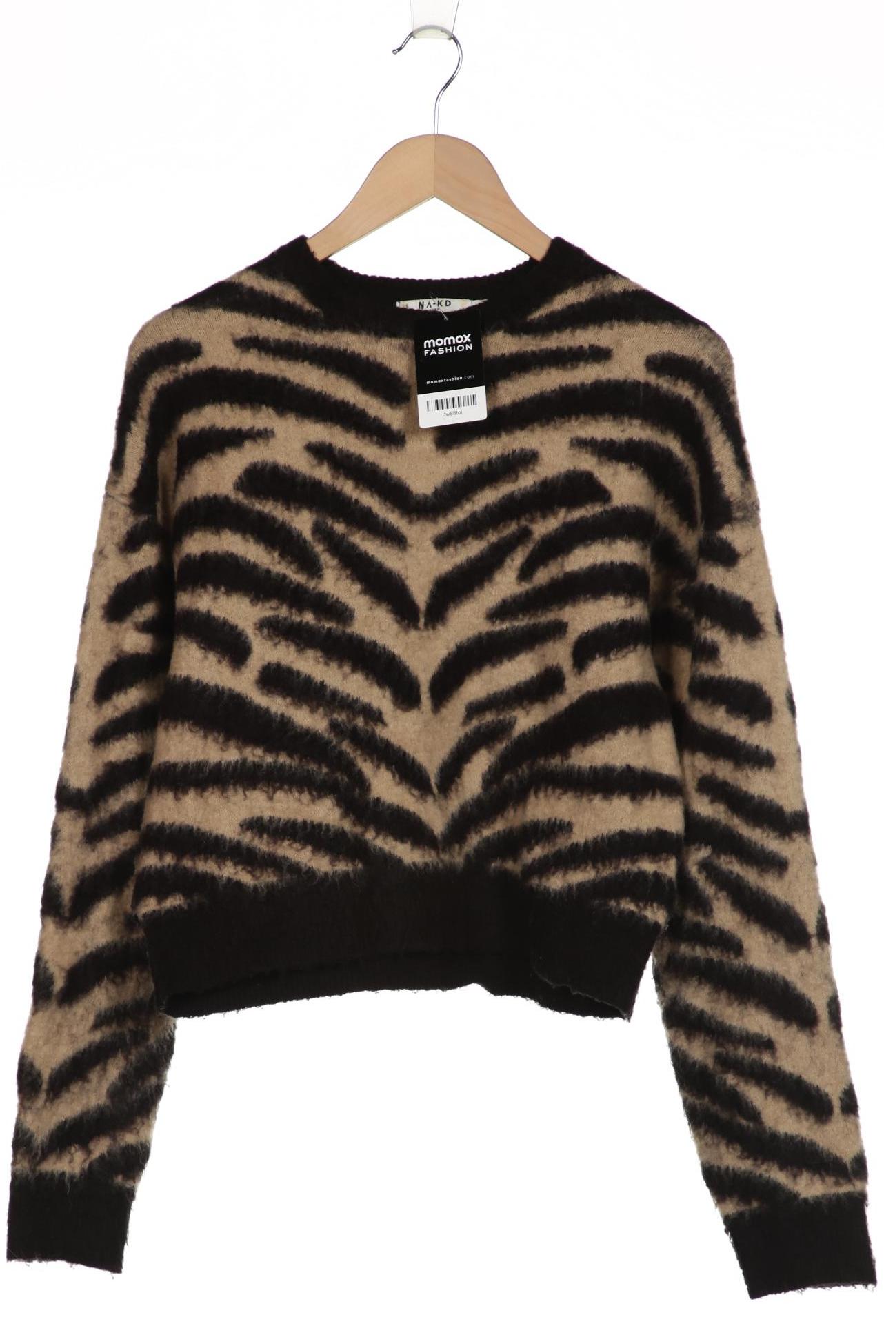 

NA-KD Damen Pullover, schwarz