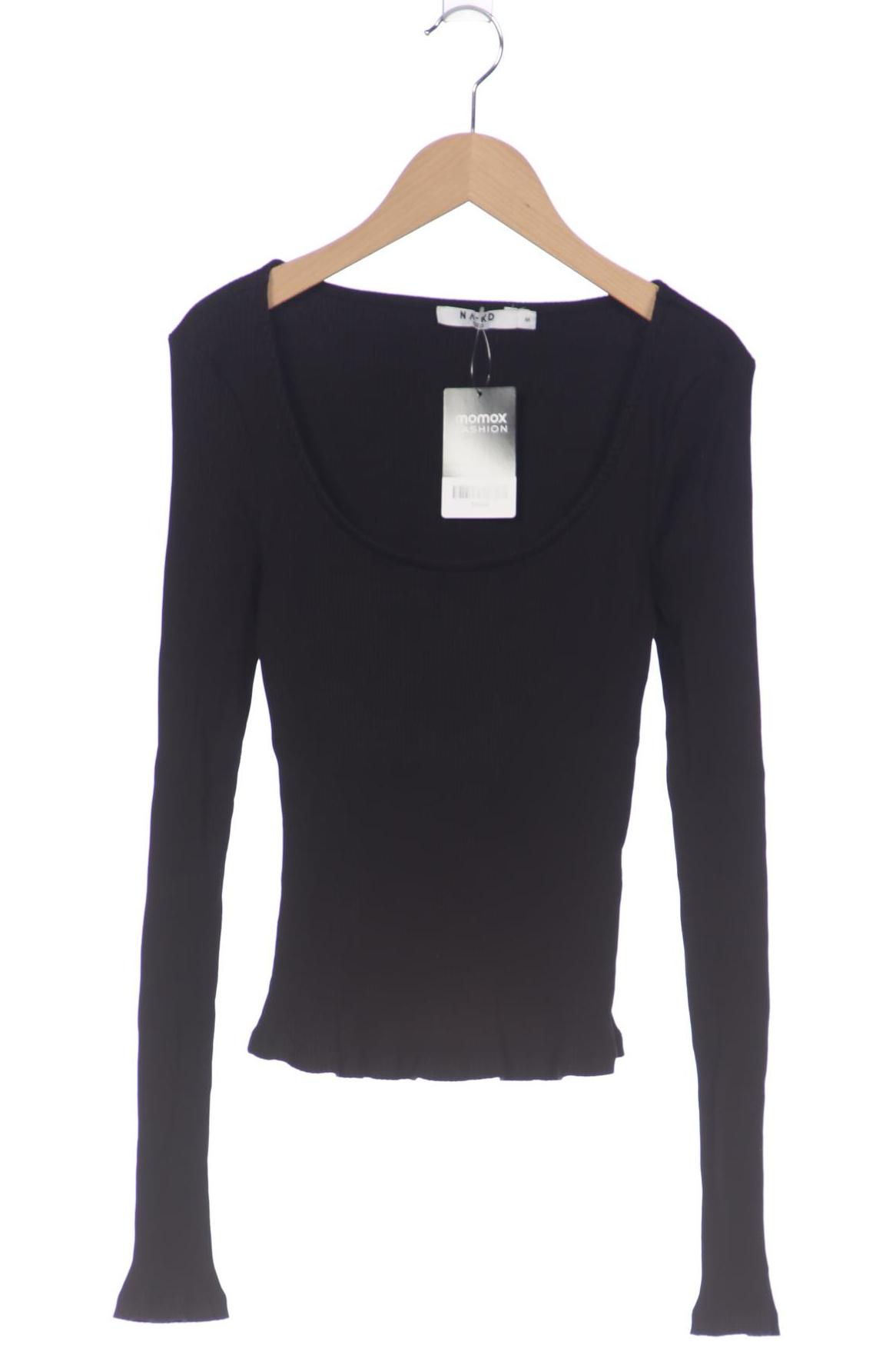 

Na-Kd Damen Langarmshirt, schwarz, Gr. 38
