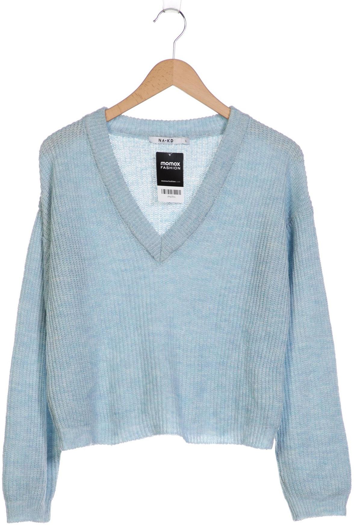 

Na-Kd Damen Pullover, hellblau, Gr. 36