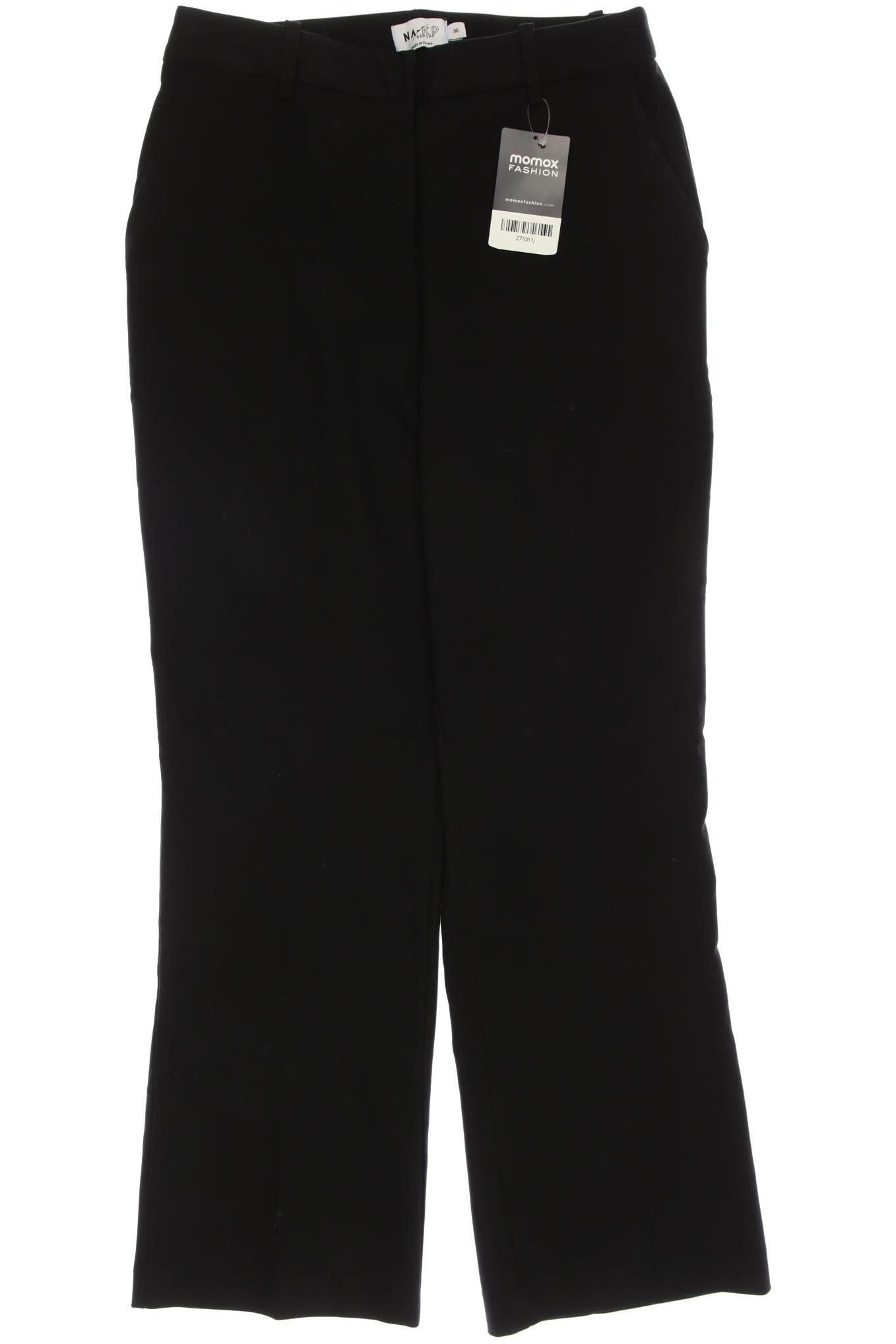 

NA-KD Damen Stoffhose, schwarz