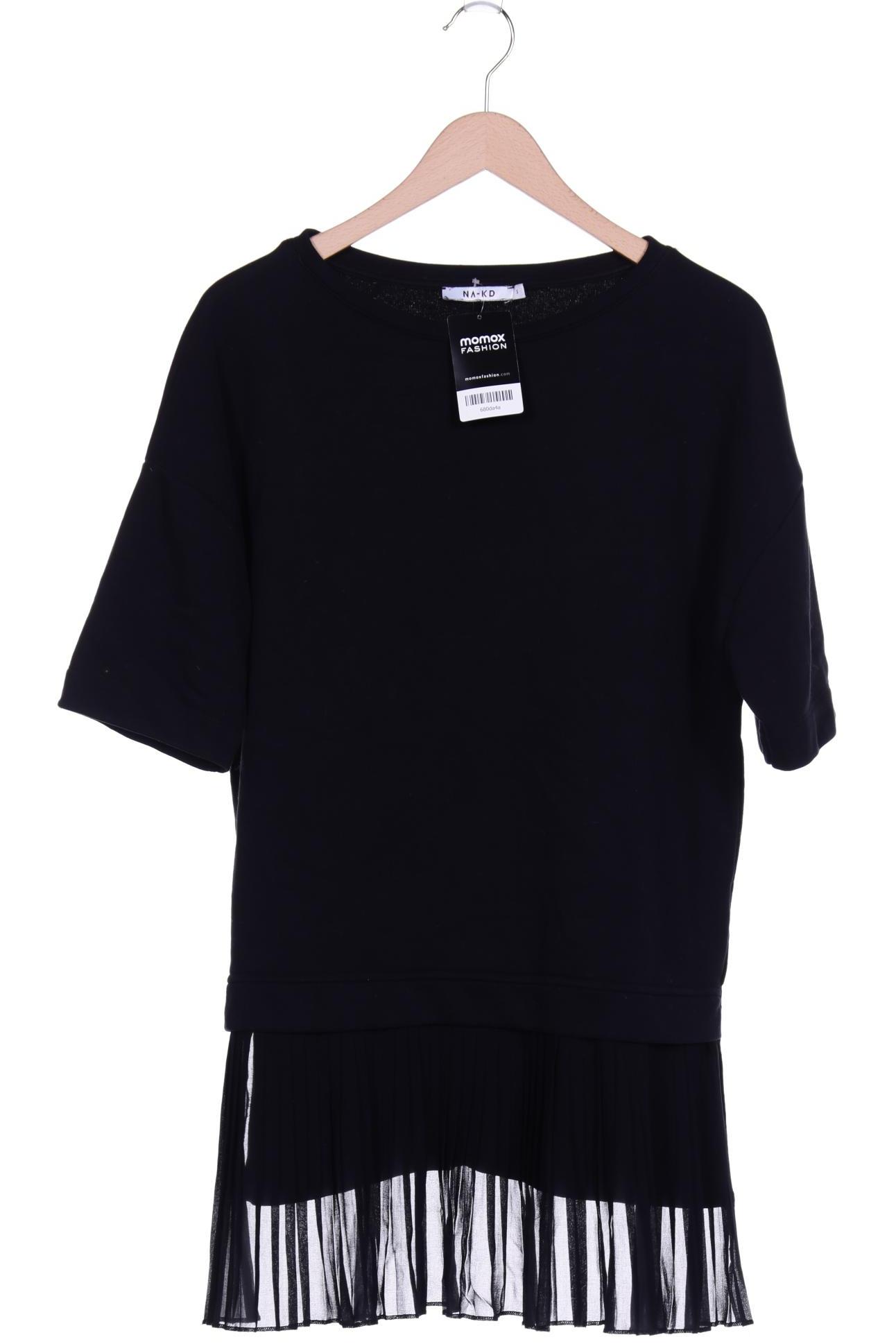 

NA-KD Damen Sweatshirt, schwarz