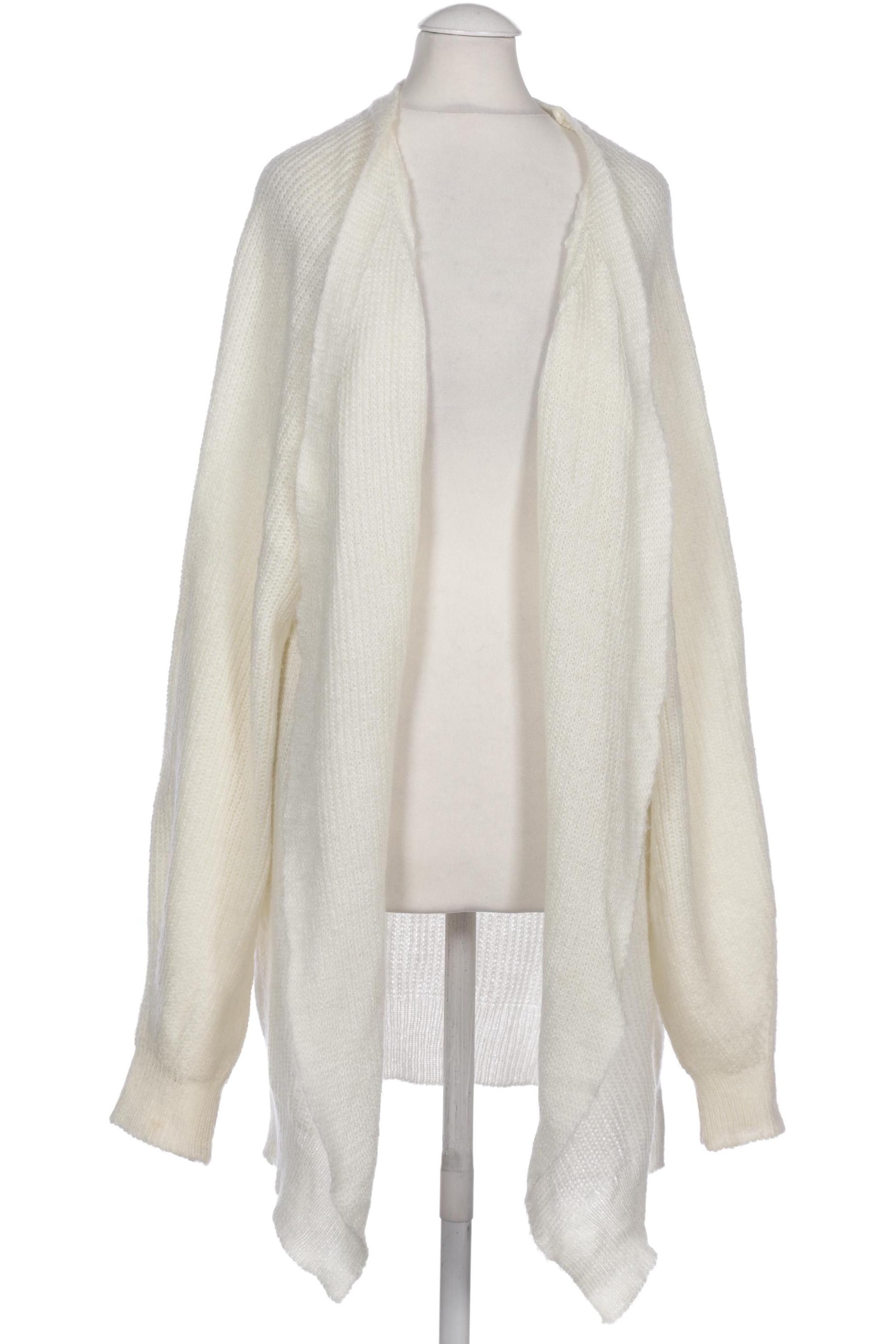 

NA-KD Damen Strickjacke, cremeweiß