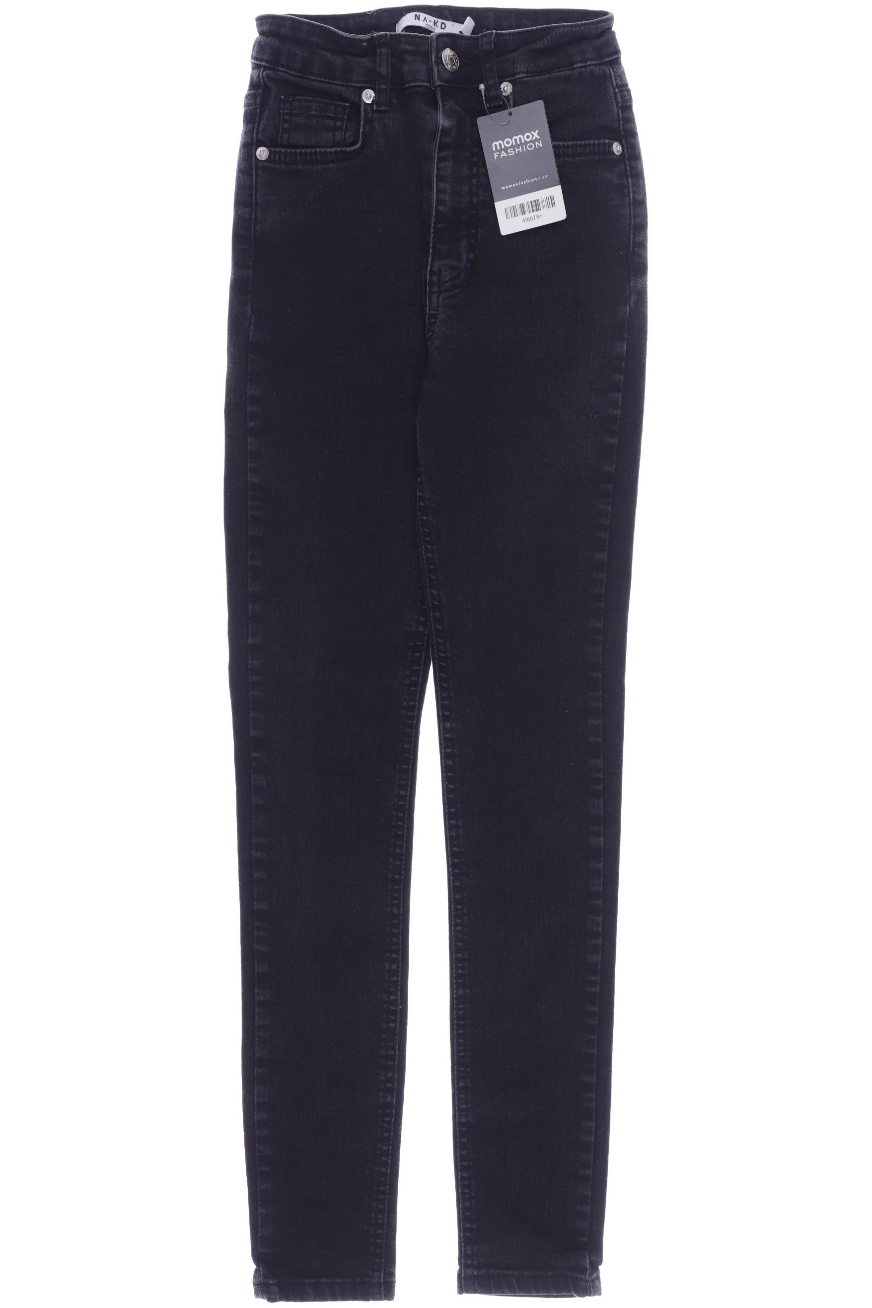 

Na-Kd Damen Jeans, schwarz, Gr. 34