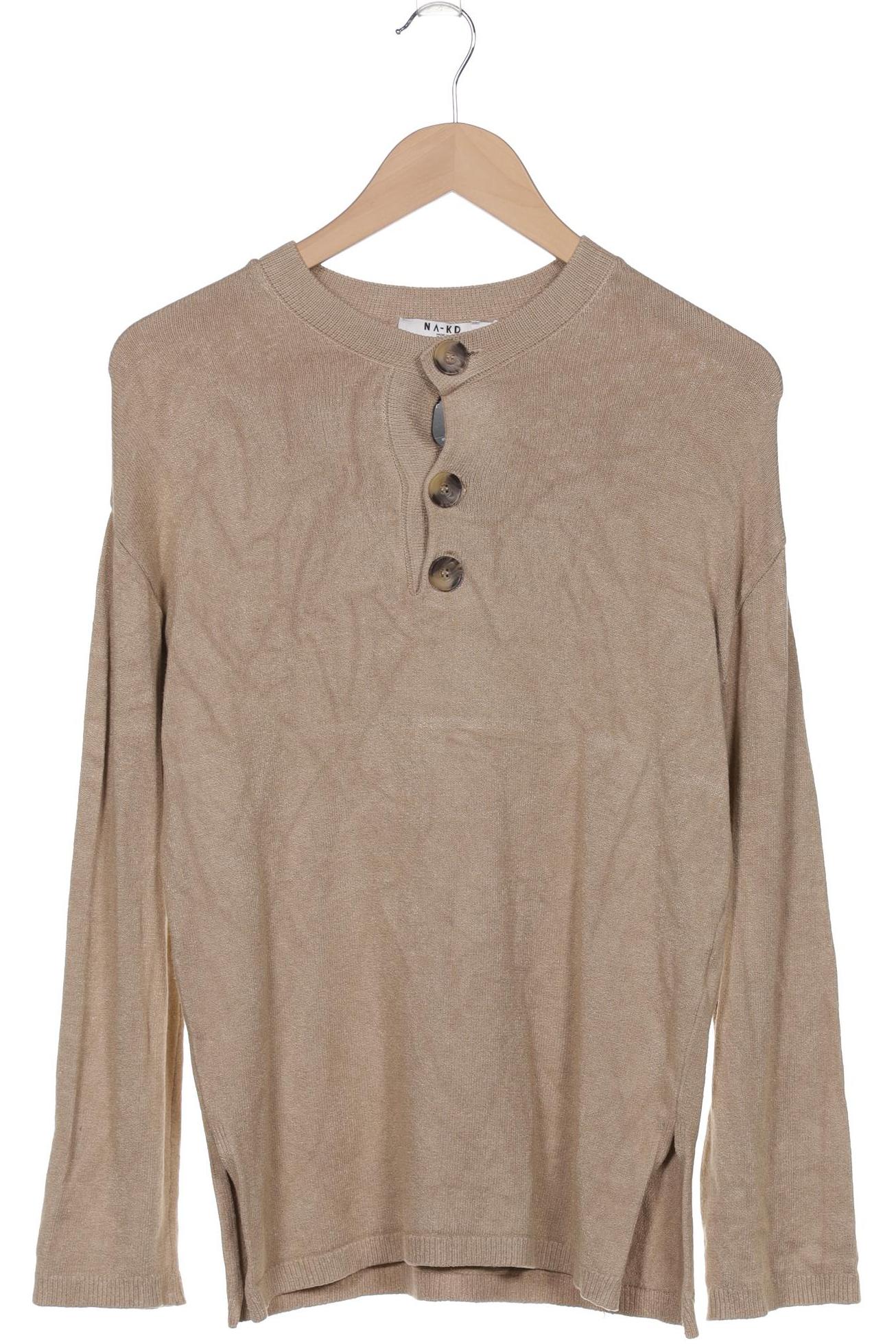 

Na-Kd Damen Pullover, beige, Gr. 34