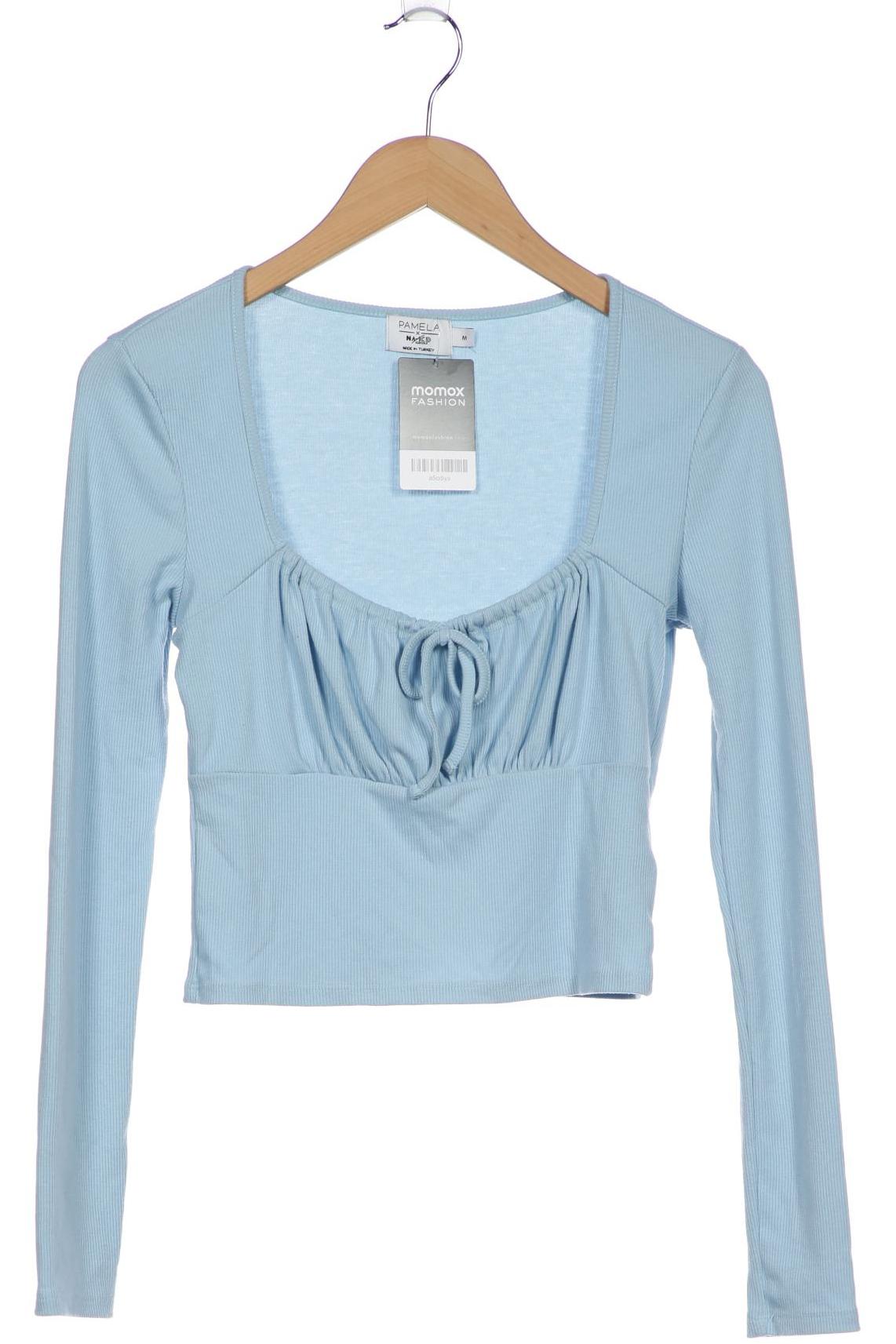 

NA-KD Damen Langarmshirt, hellblau