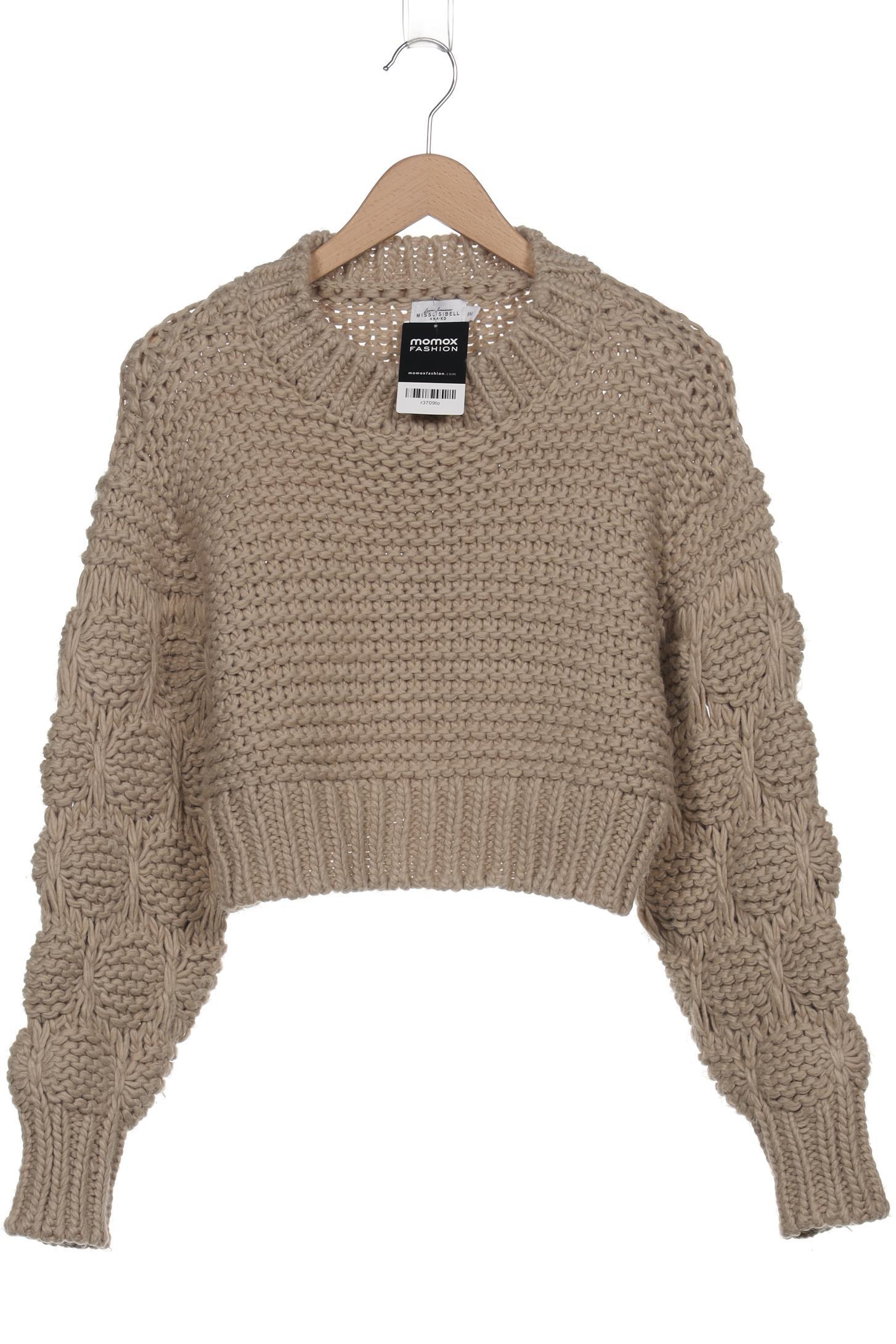 

Na-Kd Damen Pullover, beige, Gr. 36