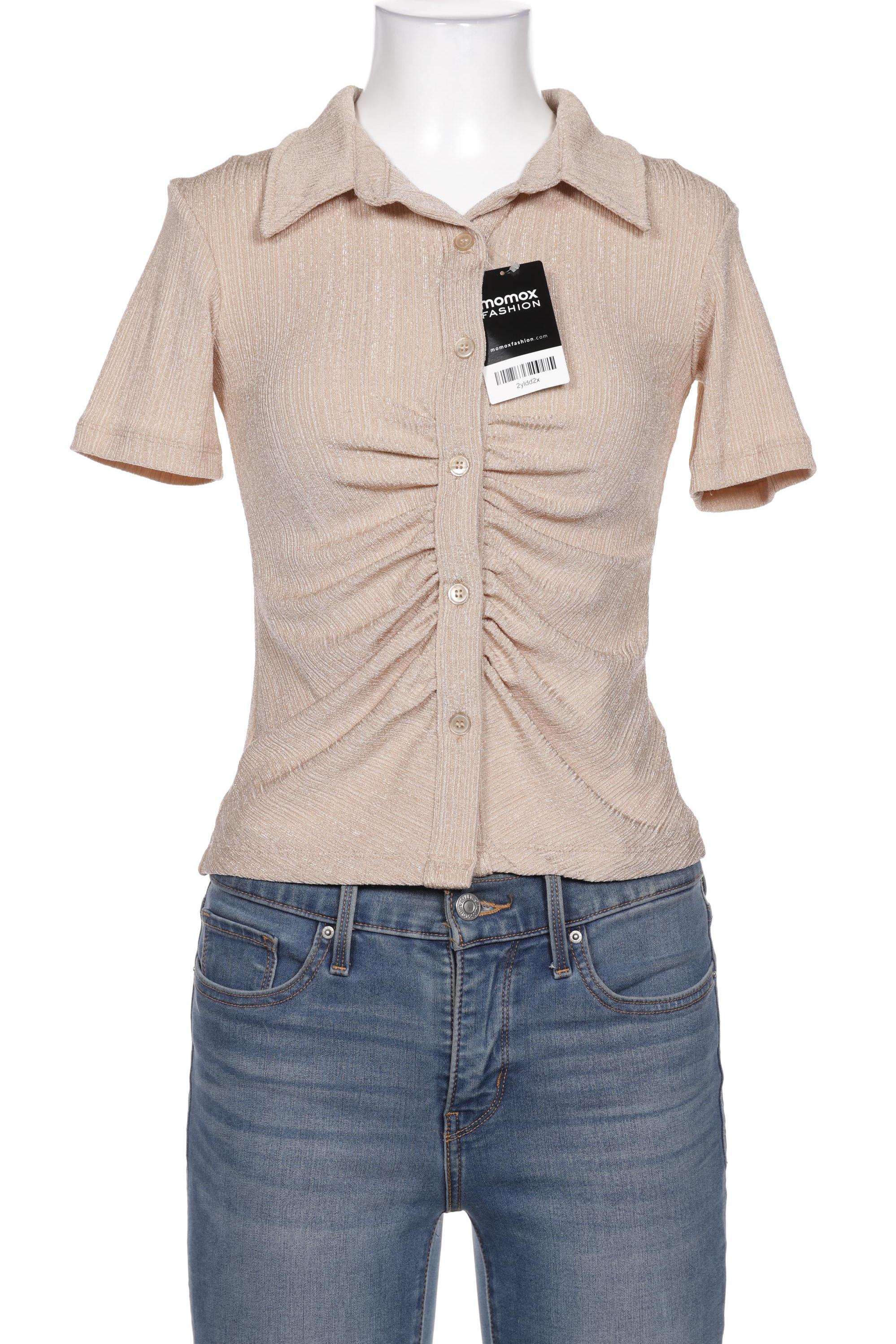 

NA-KD Damen Bluse, beige