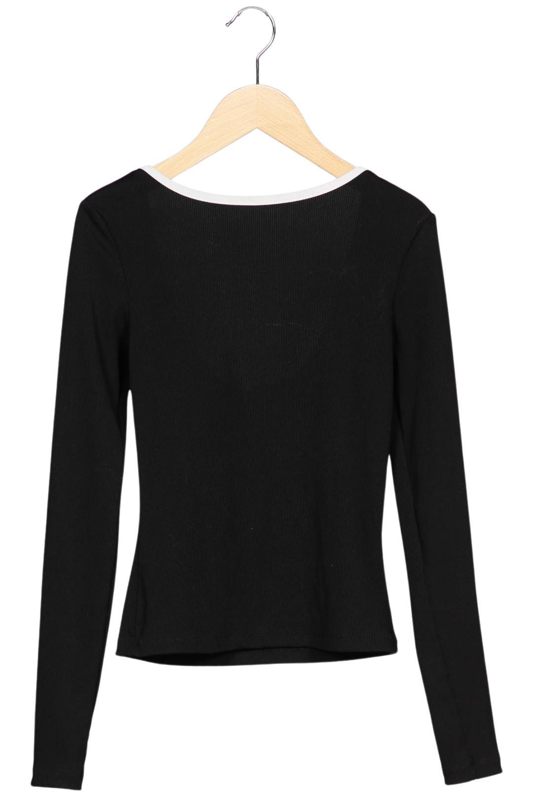 

Na-Kd Damen Langarmshirt, schwarz, Gr. 36