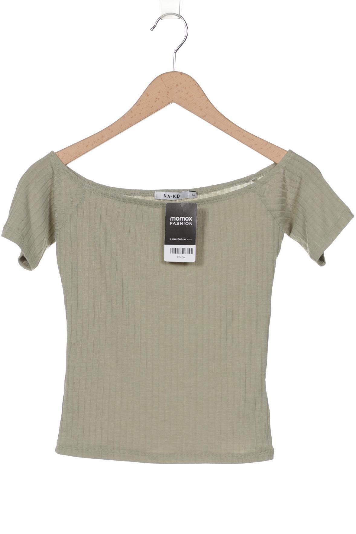 

NA-KD Damen T-Shirt, hellgrün