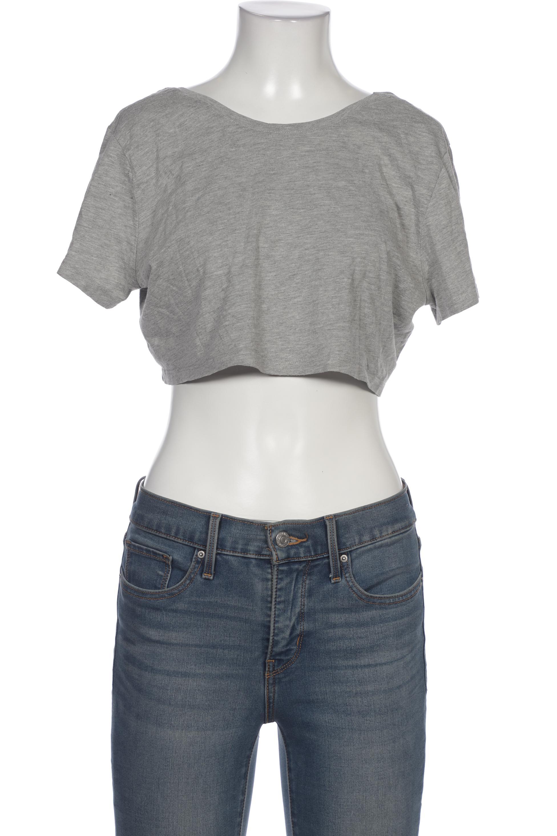 

NA-KD Damen T-Shirt, grau
