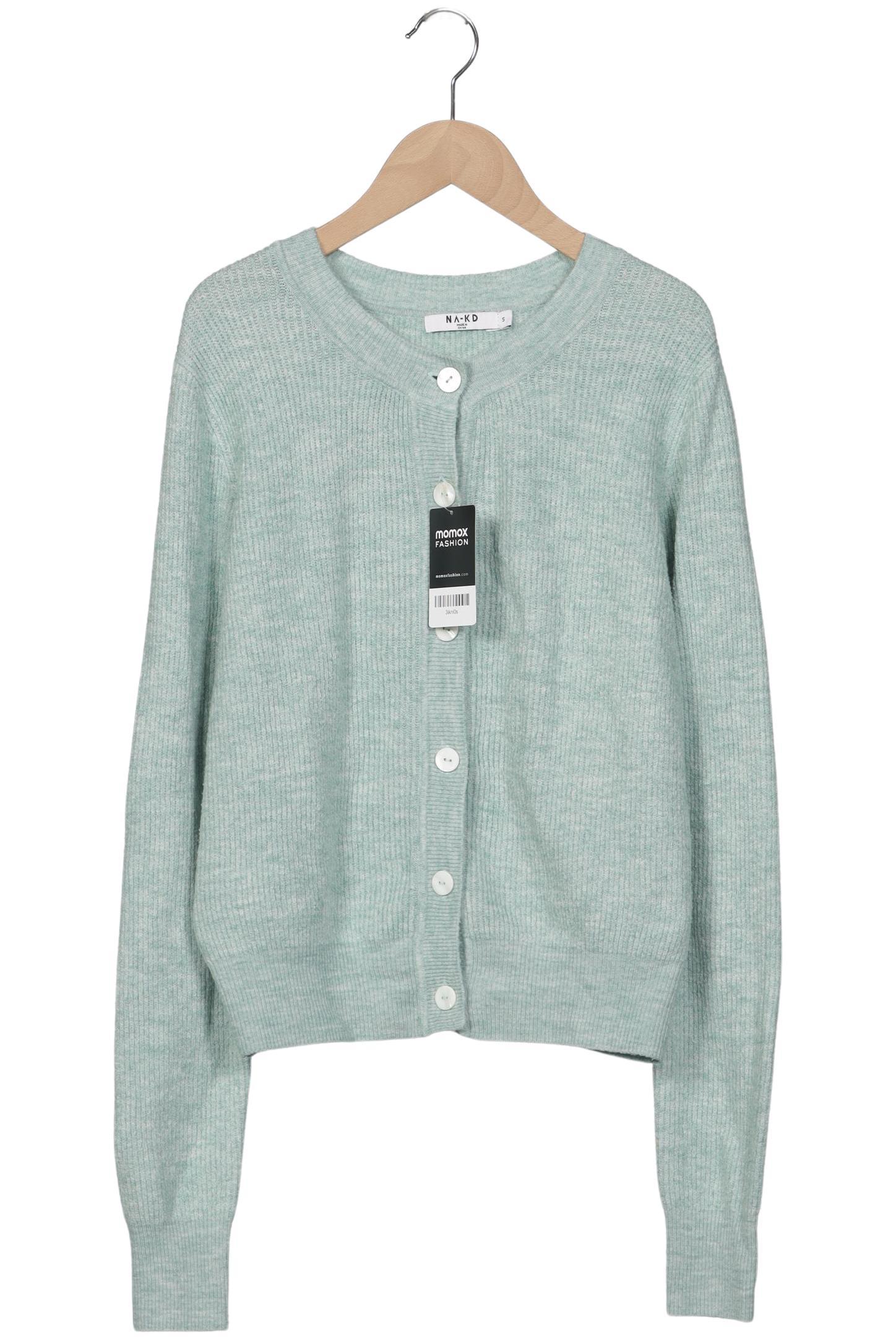 

Na-Kd Damen Strickjacke, hellgrün, Gr. 36