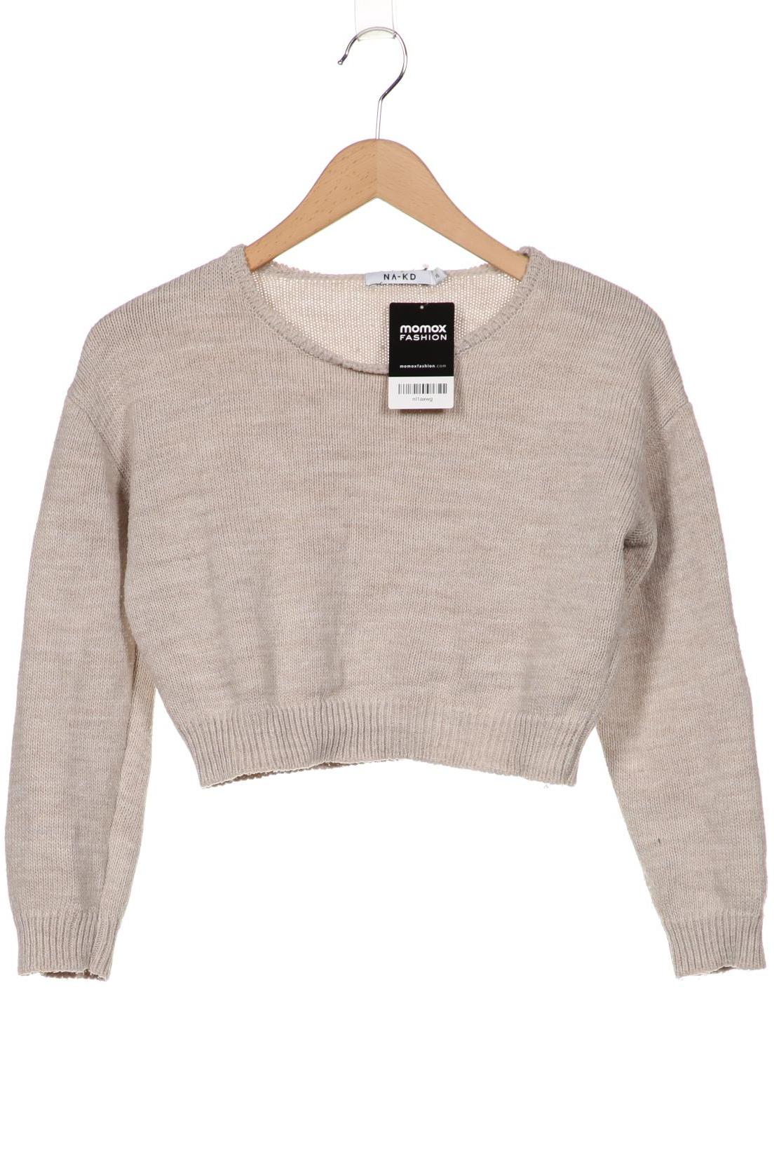 

Na-Kd Damen Pullover, beige, Gr. 34