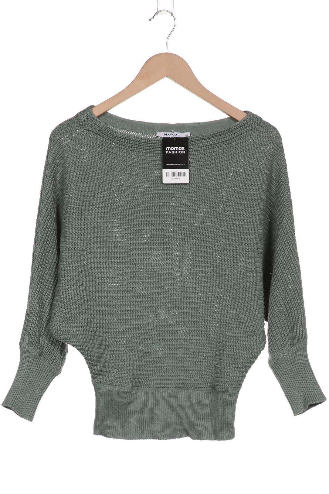 

Na-Kd Damen Pullover, grün, Gr. 34
