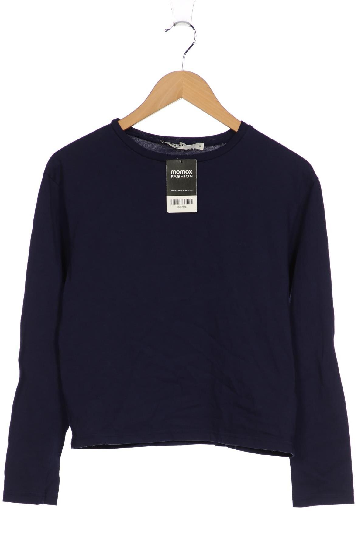 

Na-Kd Damen Langarmshirt, marineblau, Gr. 34