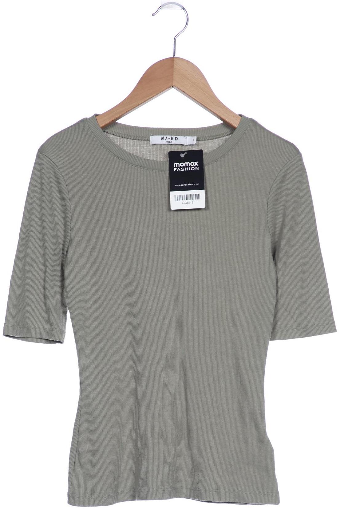

NA-KD Damen T-Shirt, grün