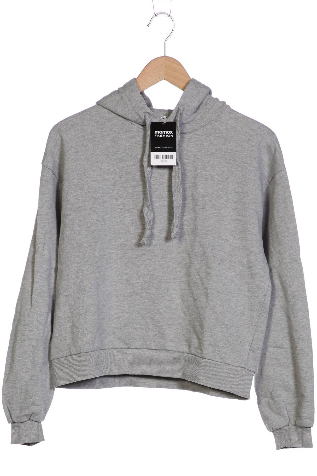 

Na-Kd Damen Kapuzenpullover, grau, Gr. 38