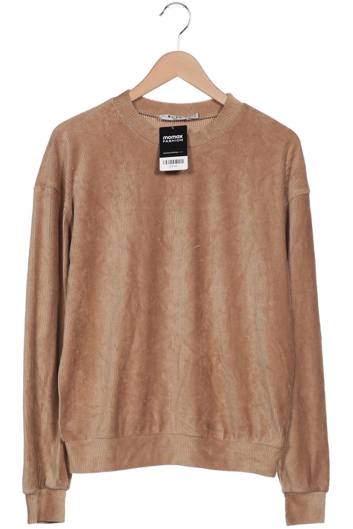 

NA-KD Damen Sweatshirt, beige