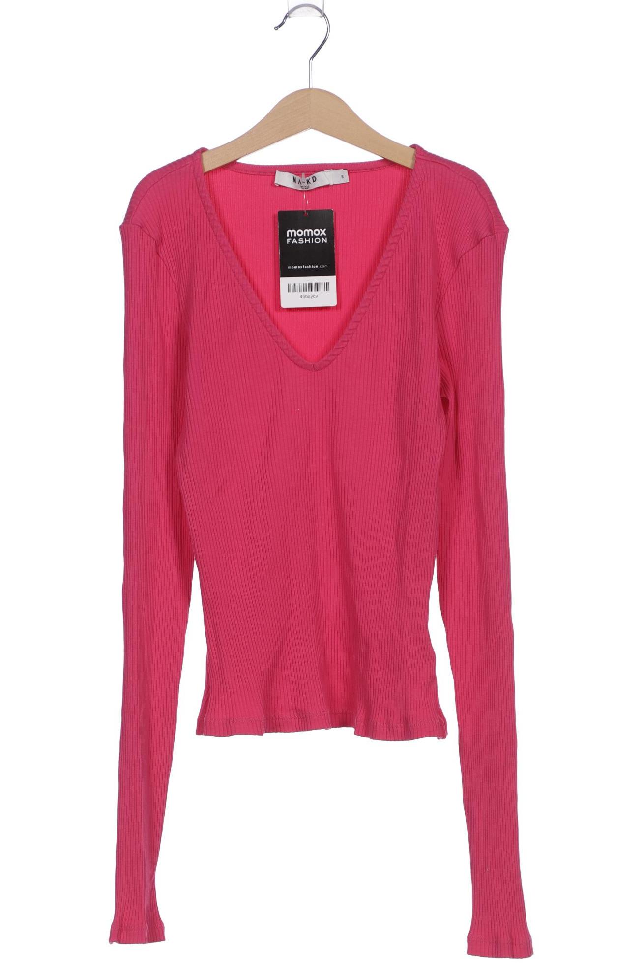 

Na-Kd Damen Langarmshirt, pink, Gr. 36