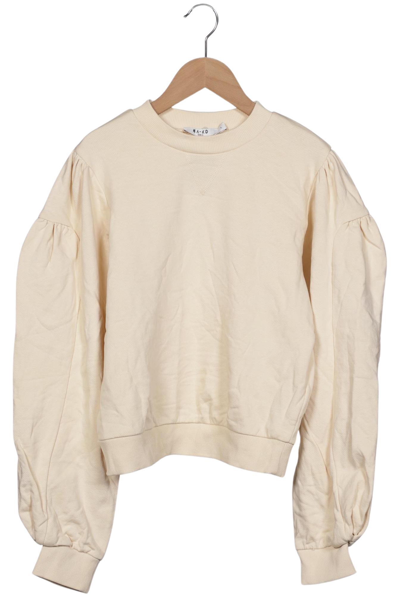 

Na-Kd Damen Sweatshirt, cremeweiß, Gr. 42