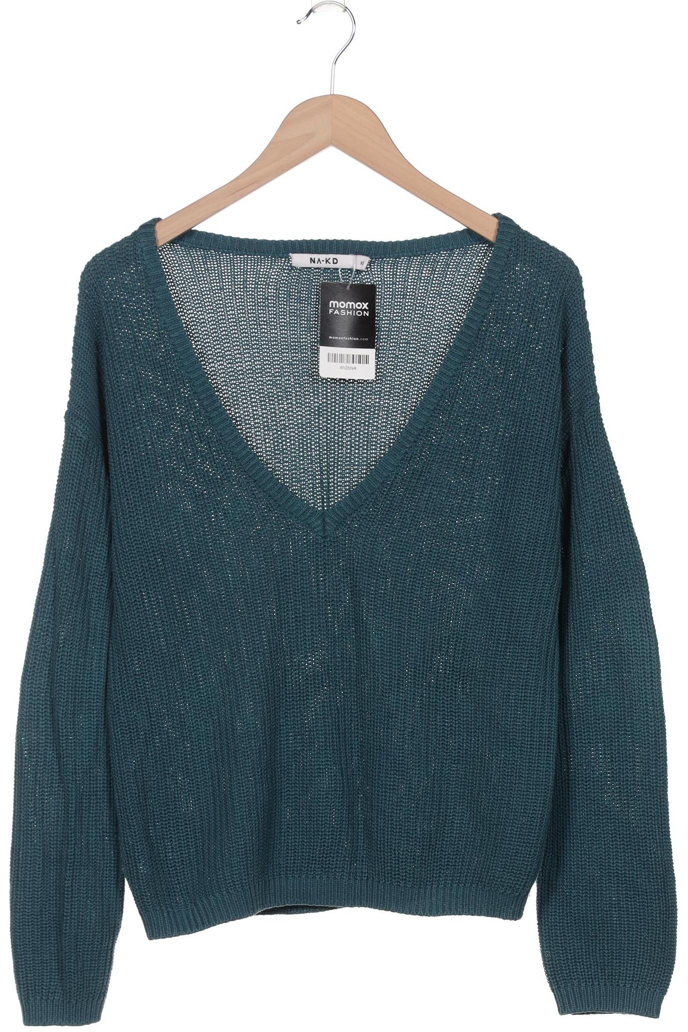 

Na-Kd Damen Pullover, türkis, Gr. 34