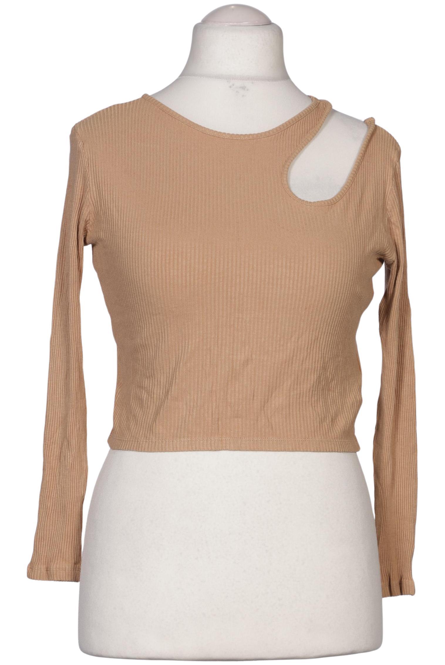 

Na-Kd Damen Langarmshirt, beige, Gr. 42