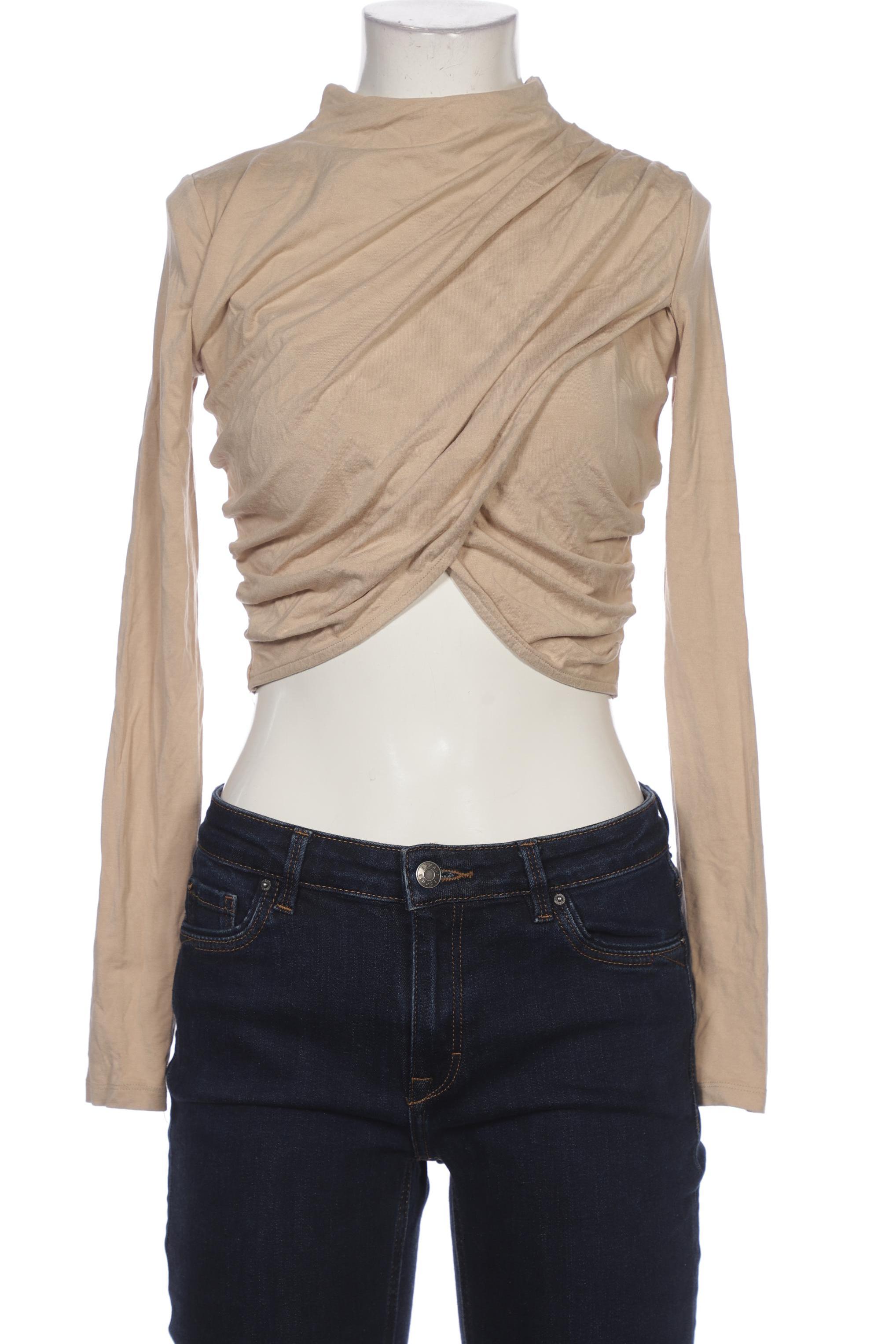 

Na-Kd Damen Langarmshirt, beige, Gr. 36