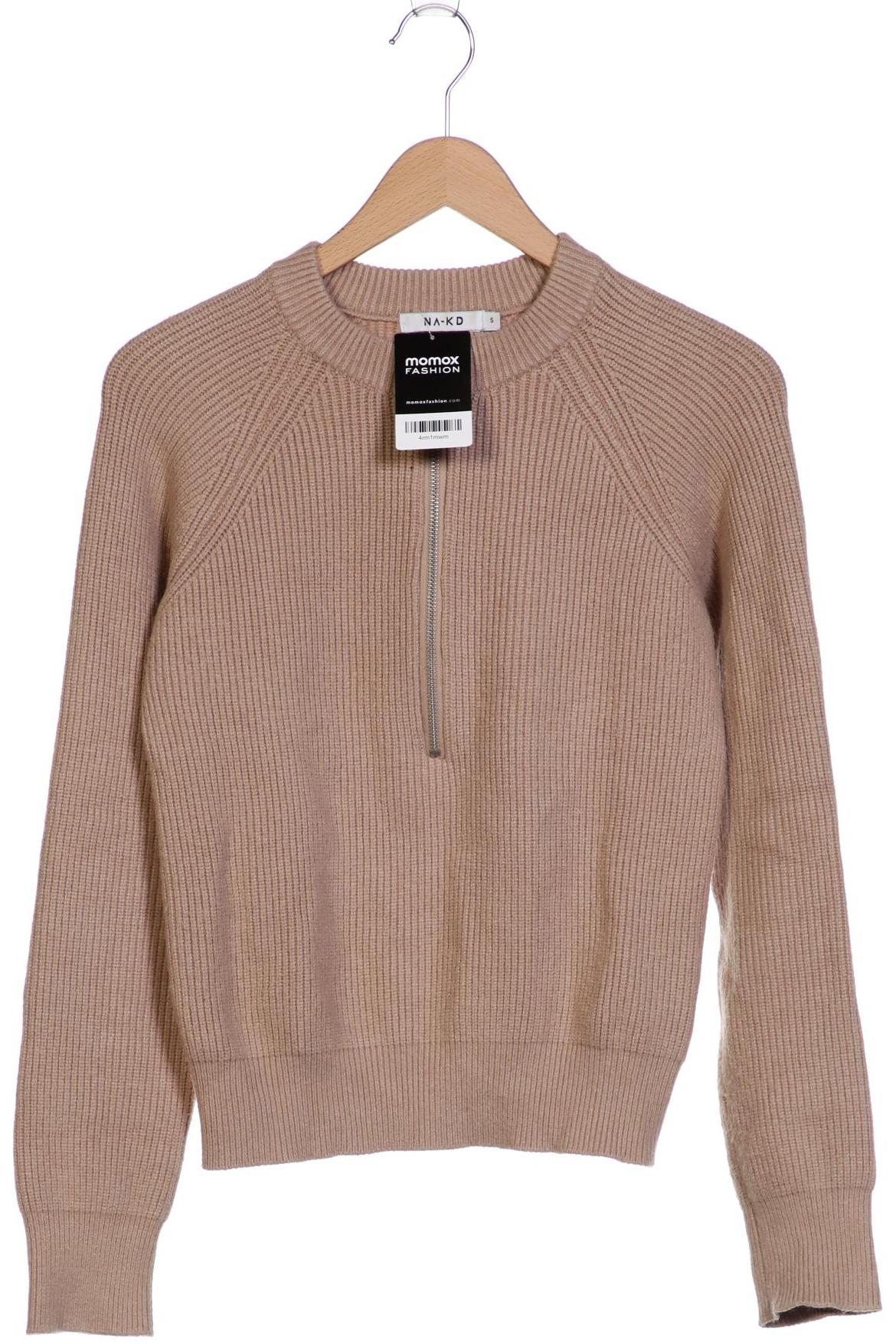 

NA-KD Damen Pullover, beige