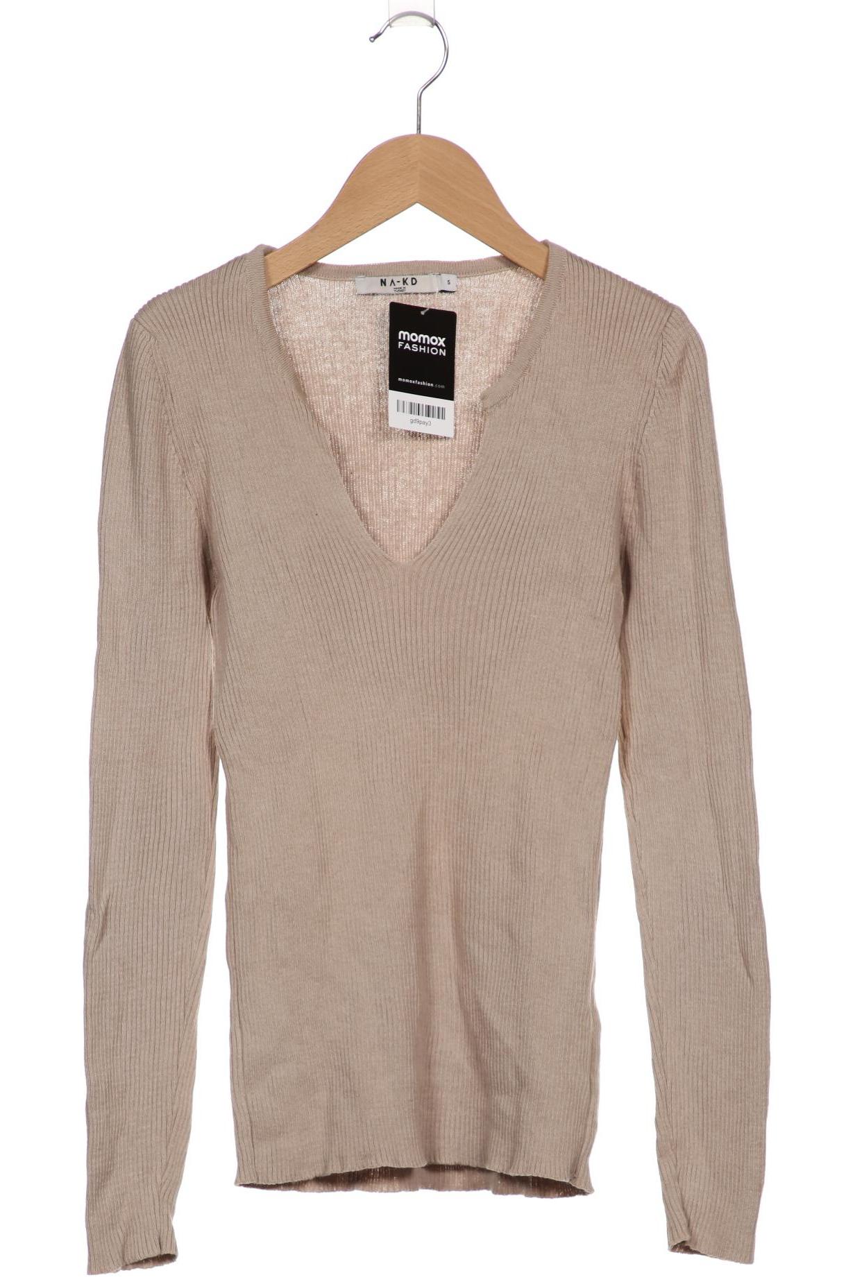

NA-KD Damen Pullover, beige