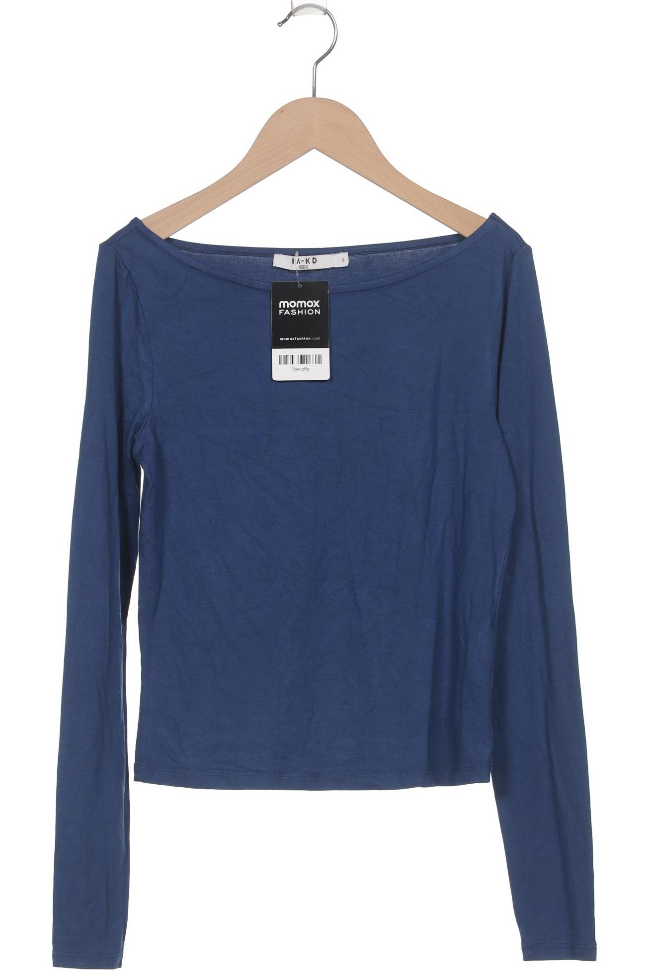 

Na-Kd Damen Langarmshirt, blau, Gr. 36