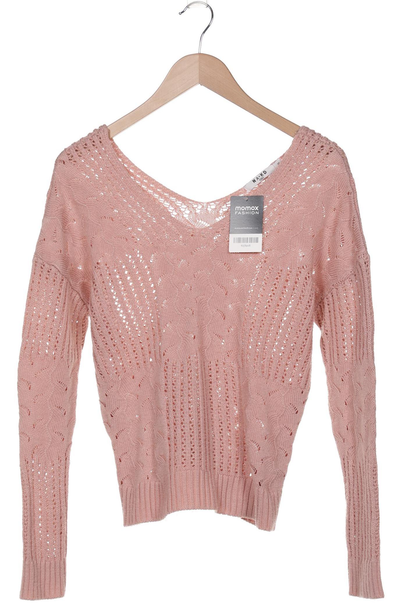 

Na-Kd Damen Pullover, pink, Gr. 34