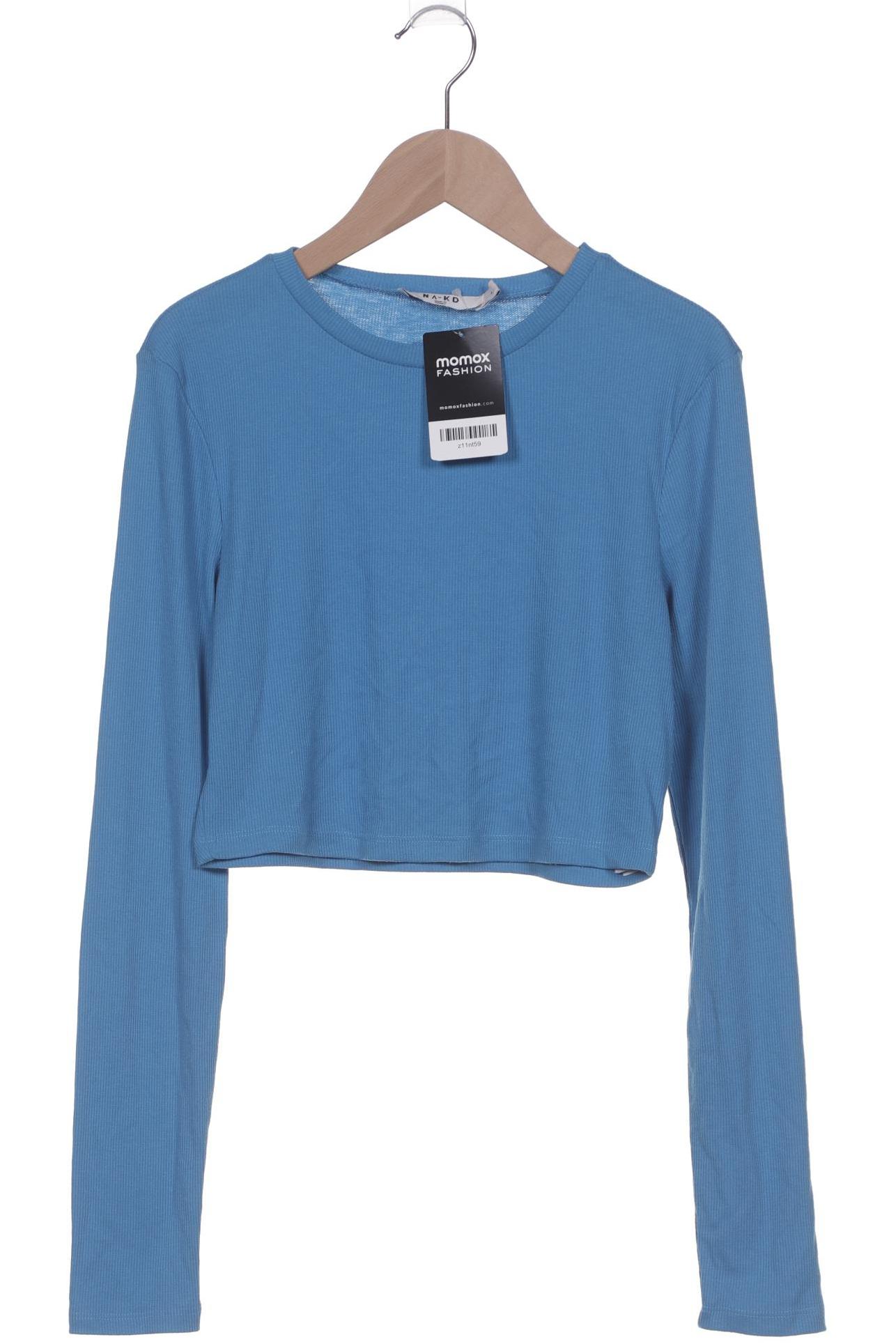 

Na-Kd Damen Langarmshirt, blau, Gr. 42