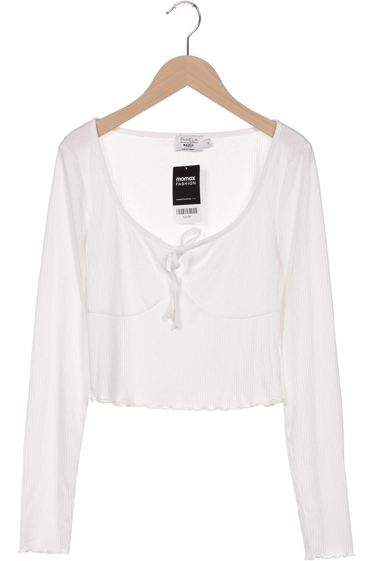 

Na-Kd Damen Langarmshirt, weiß, Gr. 36