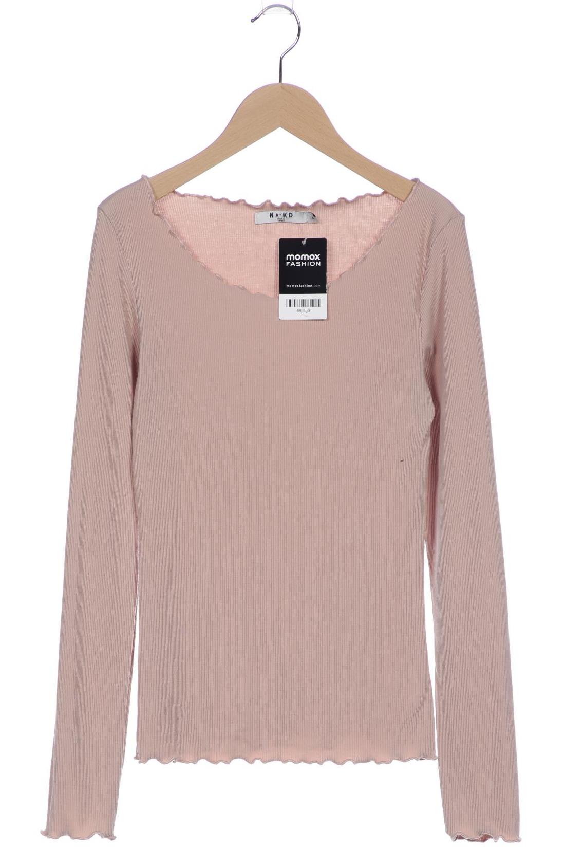 

Na-Kd Damen Langarmshirt, pink, Gr. 38