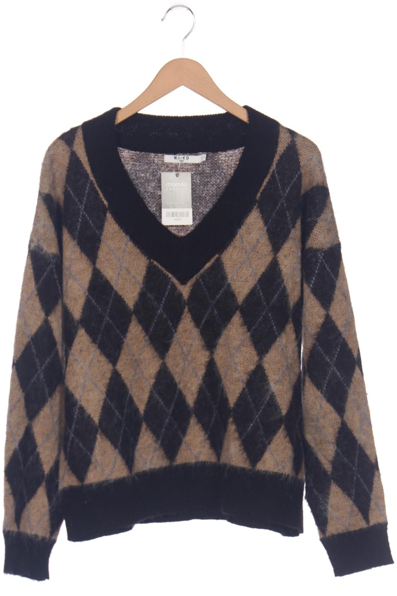 

Na-Kd Damen Pullover, beige, Gr. 42