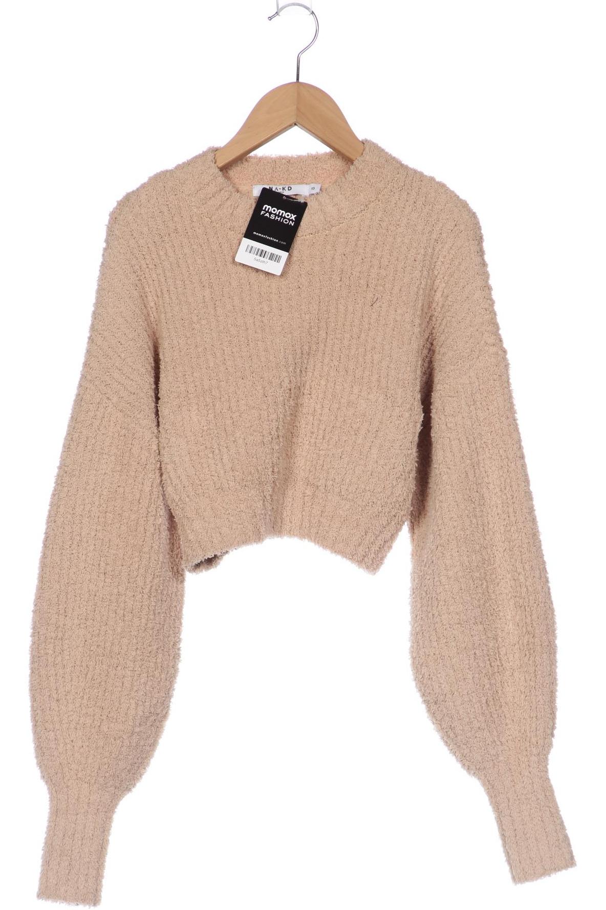 

NA-KD Damen Pullover, beige