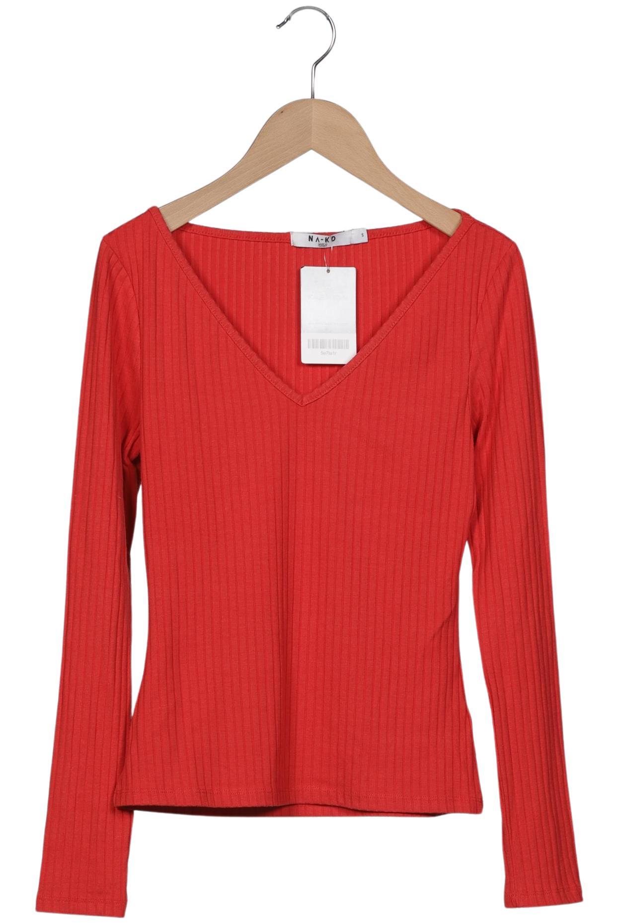 

Na-Kd Damen Langarmshirt, rot, Gr. 36