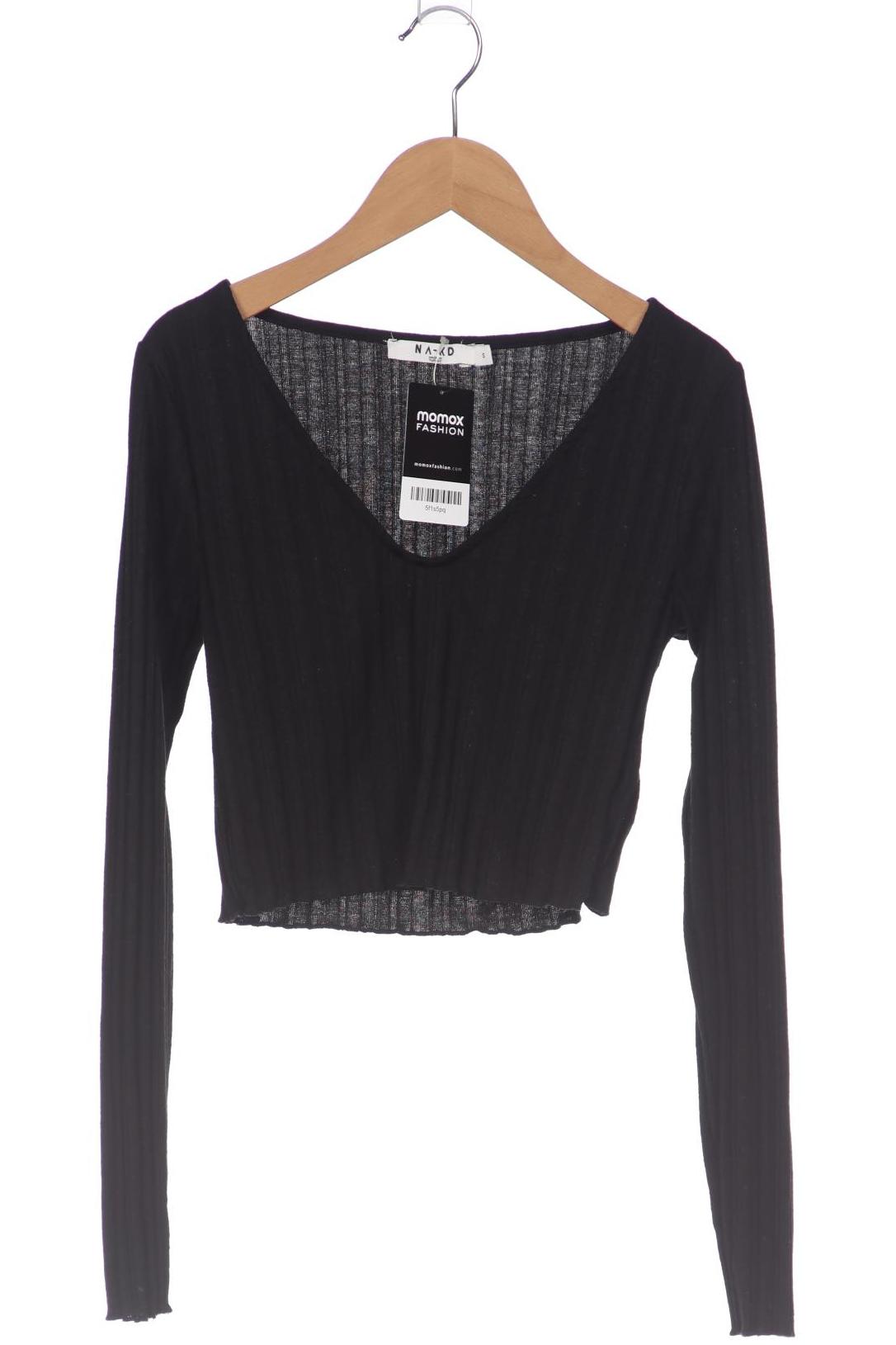 

Na-Kd Damen Langarmshirt, schwarz, Gr. 36