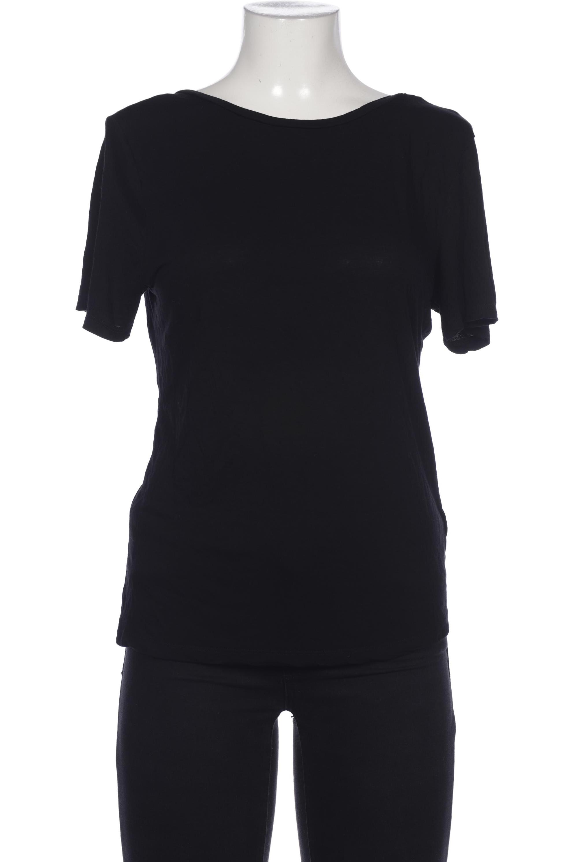 

NA-KD Damen T-Shirt, schwarz